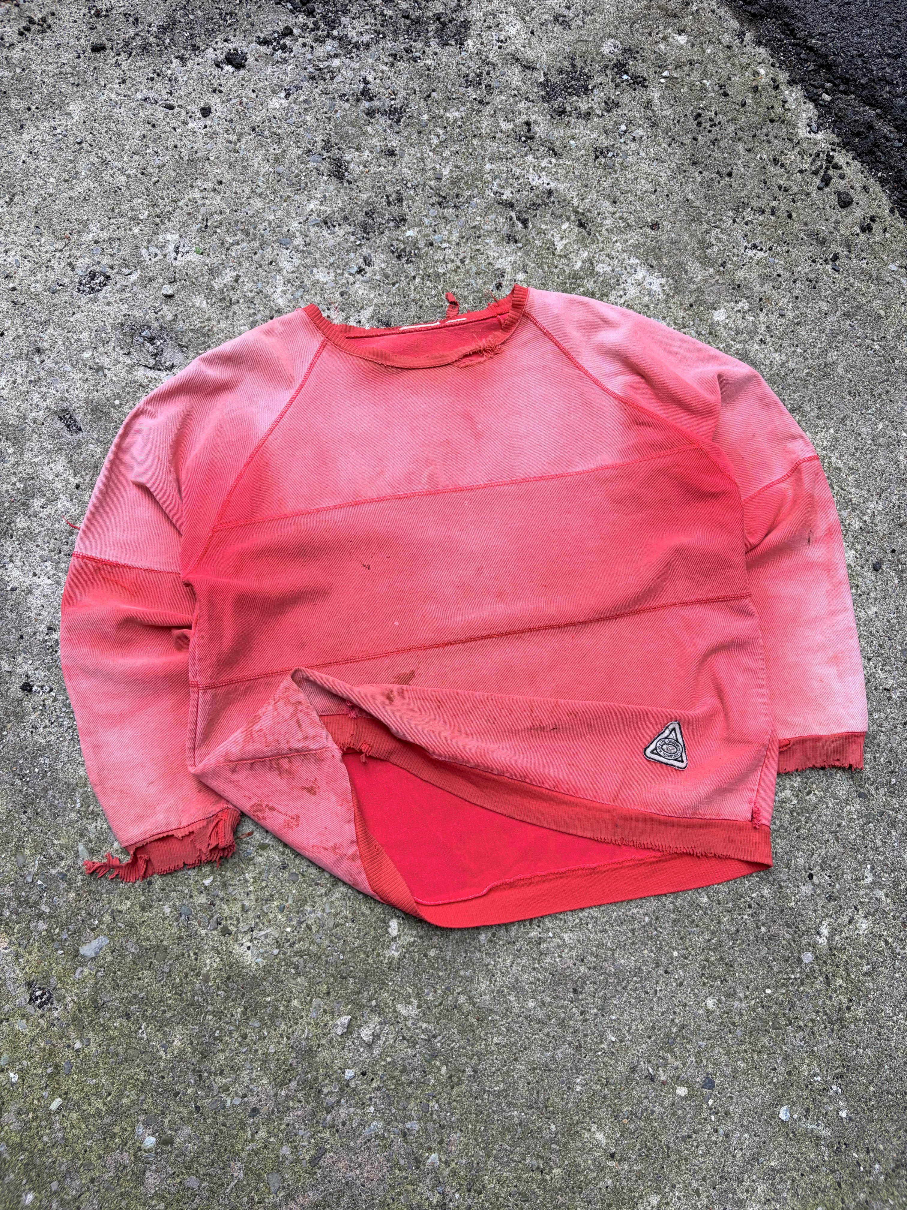 Vintage 80s/90s Original New Territories Thrashed Sweatshirt Size Medium