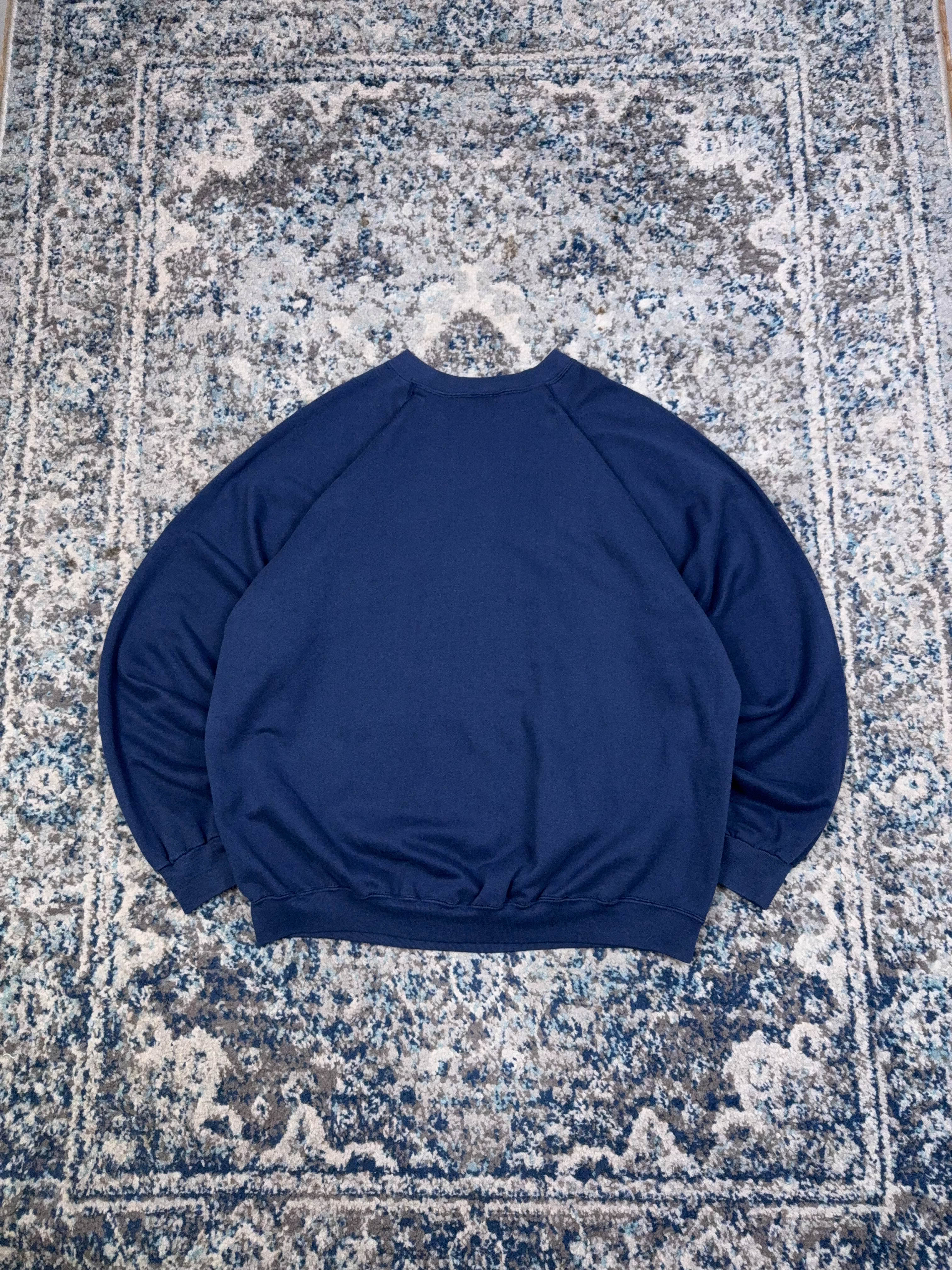 Vintage 1988 Chicago Bears NFL Helmet Graphic Football Sweatshirt Size XL