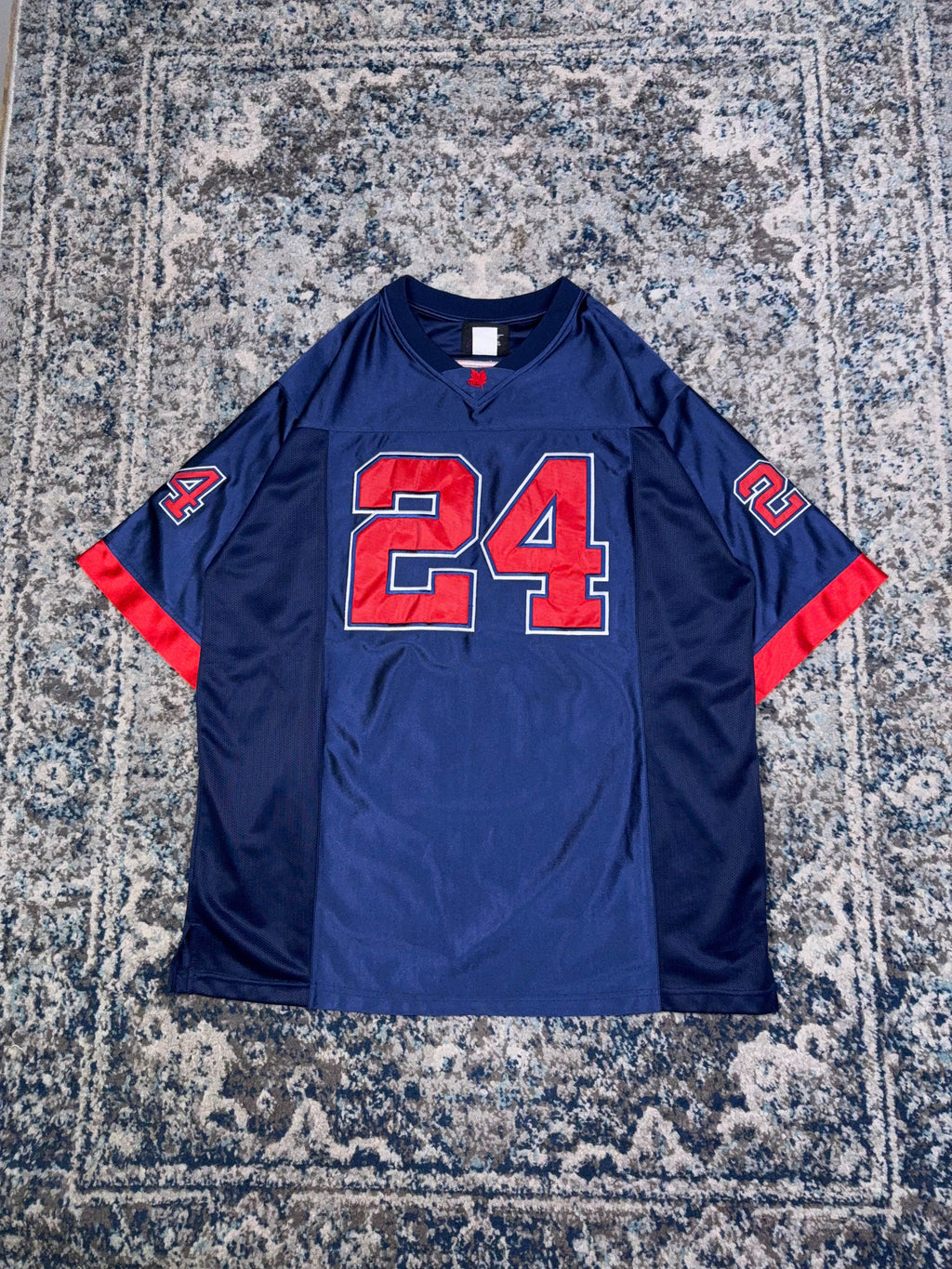 Vintage Molson I Am Canadian Beer Promo Football Jersey Size Large