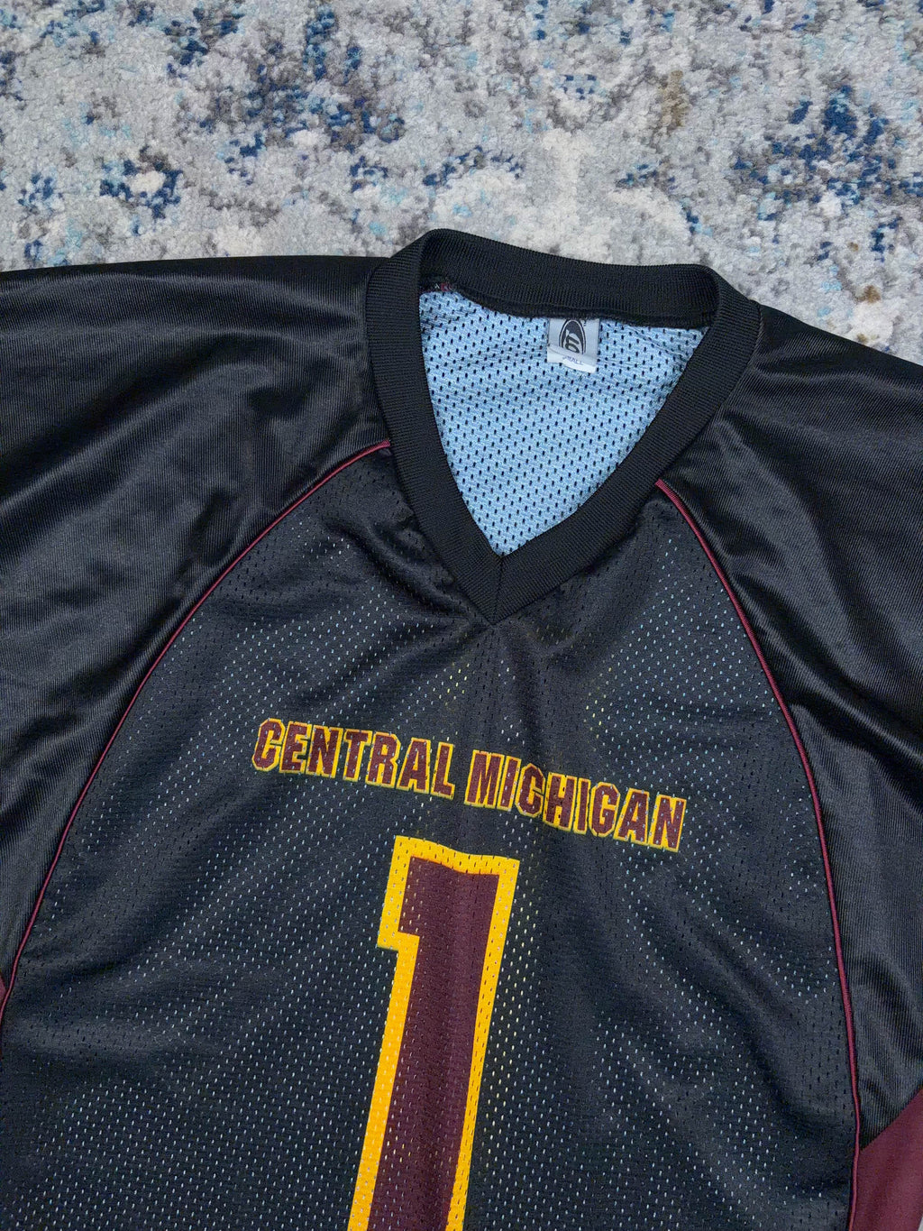 Vintage Central Michigan University NCAA Football Jersey Size Small