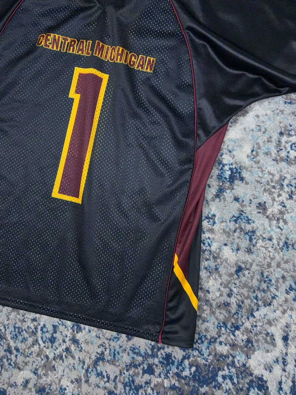 Vintage Central Michigan University NCAA Football Jersey Size Small