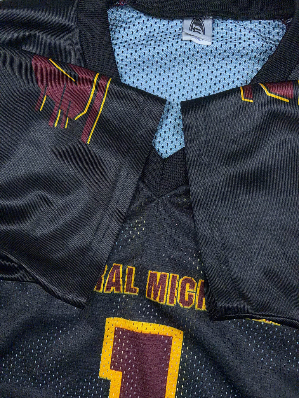 Vintage Central Michigan University NCAA Football Jersey Size Small