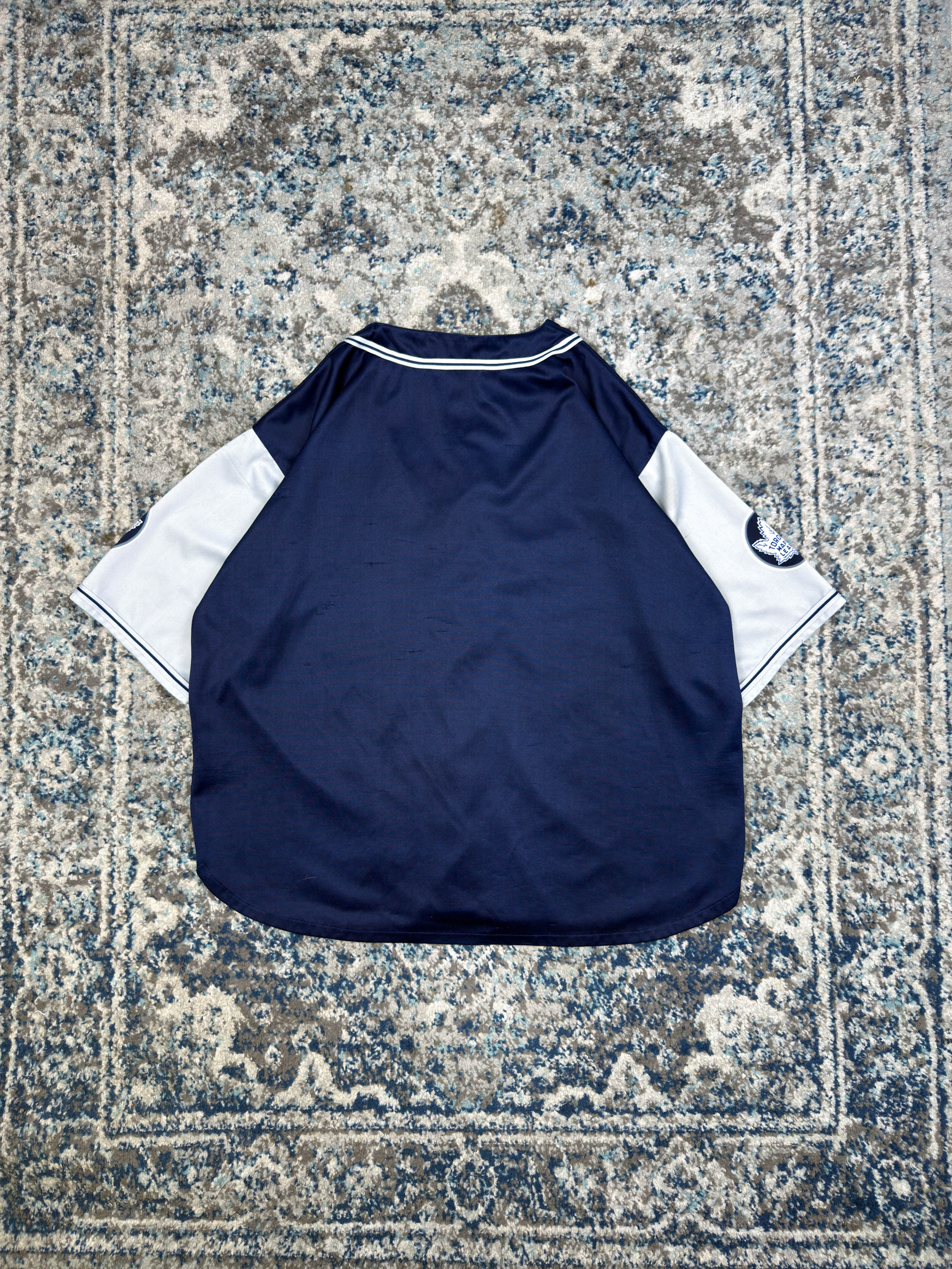 Vintage Toronto Maple Leafs NHL Tailsweep Baseball Jersey Size XL