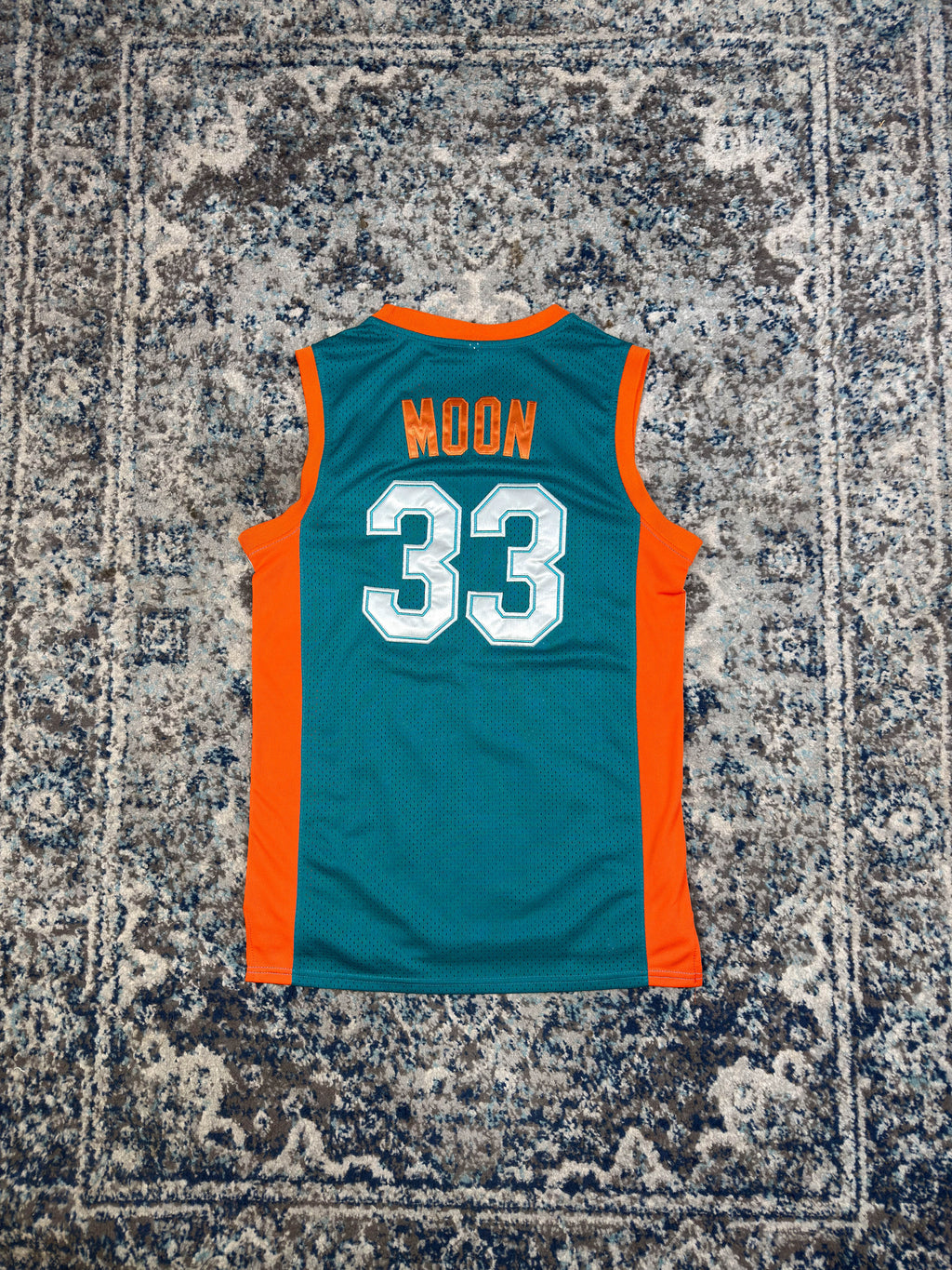 Vintage Jackie Moon #33 Flint Tropics Semi Pro Movie Promo Jersey Size Small