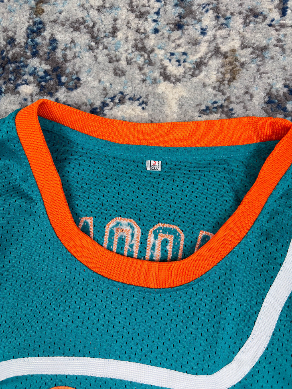 Vintage Jackie Moon #33 Flint Tropics Semi Pro Movie Promo Jersey Size Small