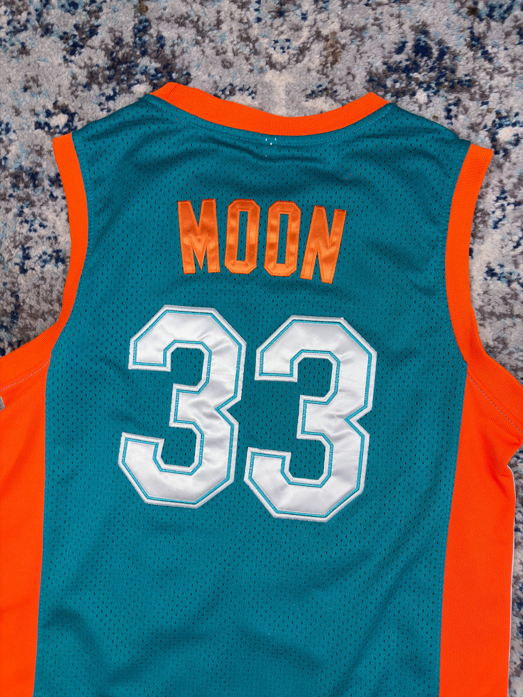 Vintage Jackie Moon #33 Flint Tropics Semi Pro Movie Promo Jersey Size Small