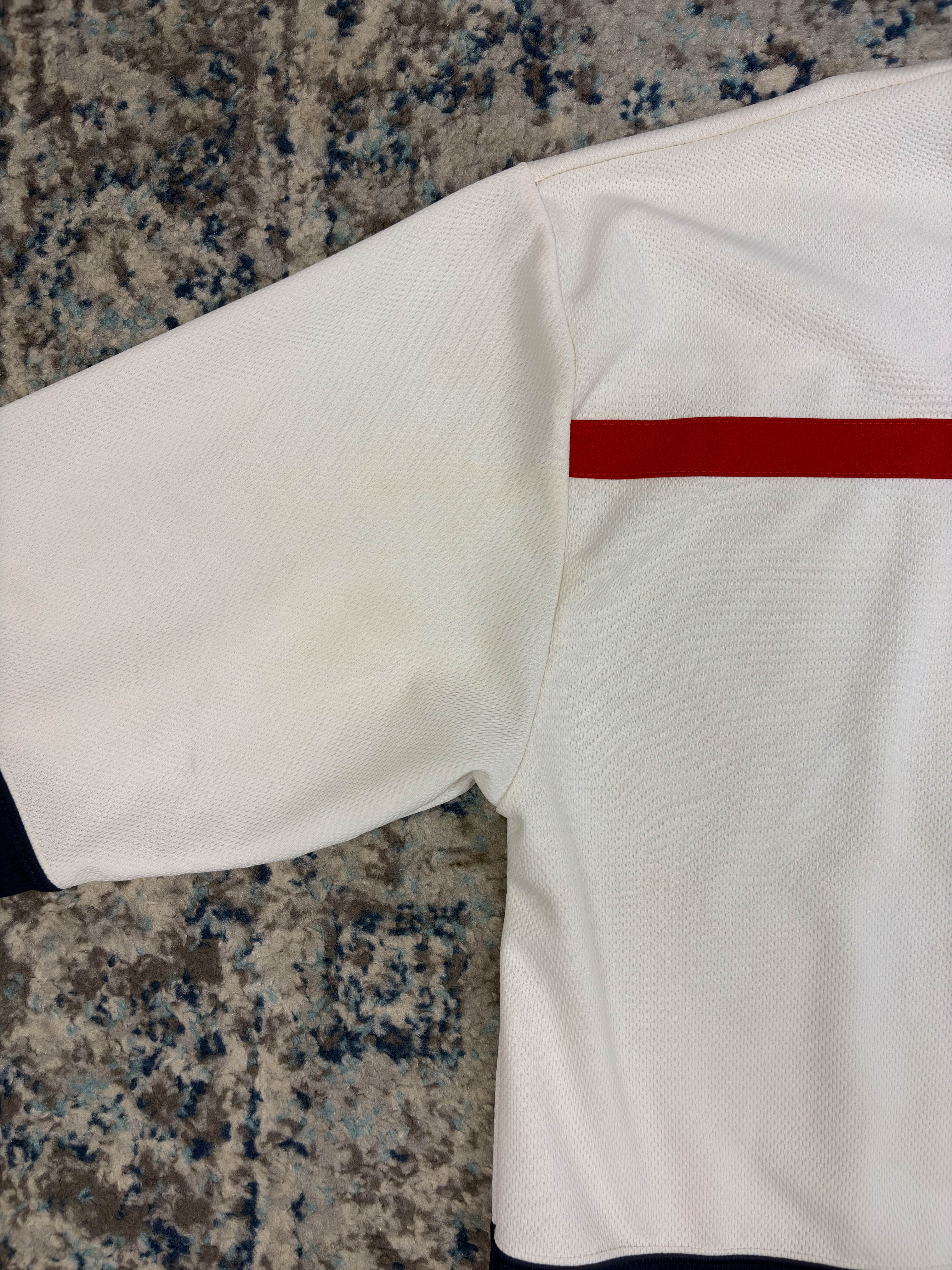 Vintage 2005 Homer Simpson Poker Night Stitched Hockey Jersey Size L/XL