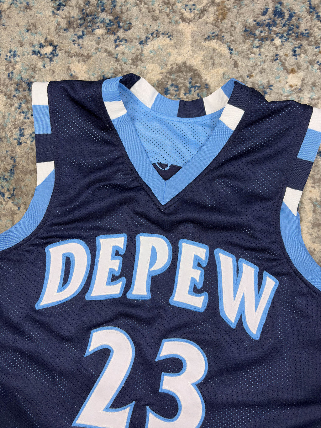 Vintage Depaw Wildcats NCAA Reversible Basketball Jersey Size XL