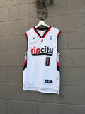 Damian Lillard #0 Portland Trail Blazers NBA Basketball Jersey Size Small