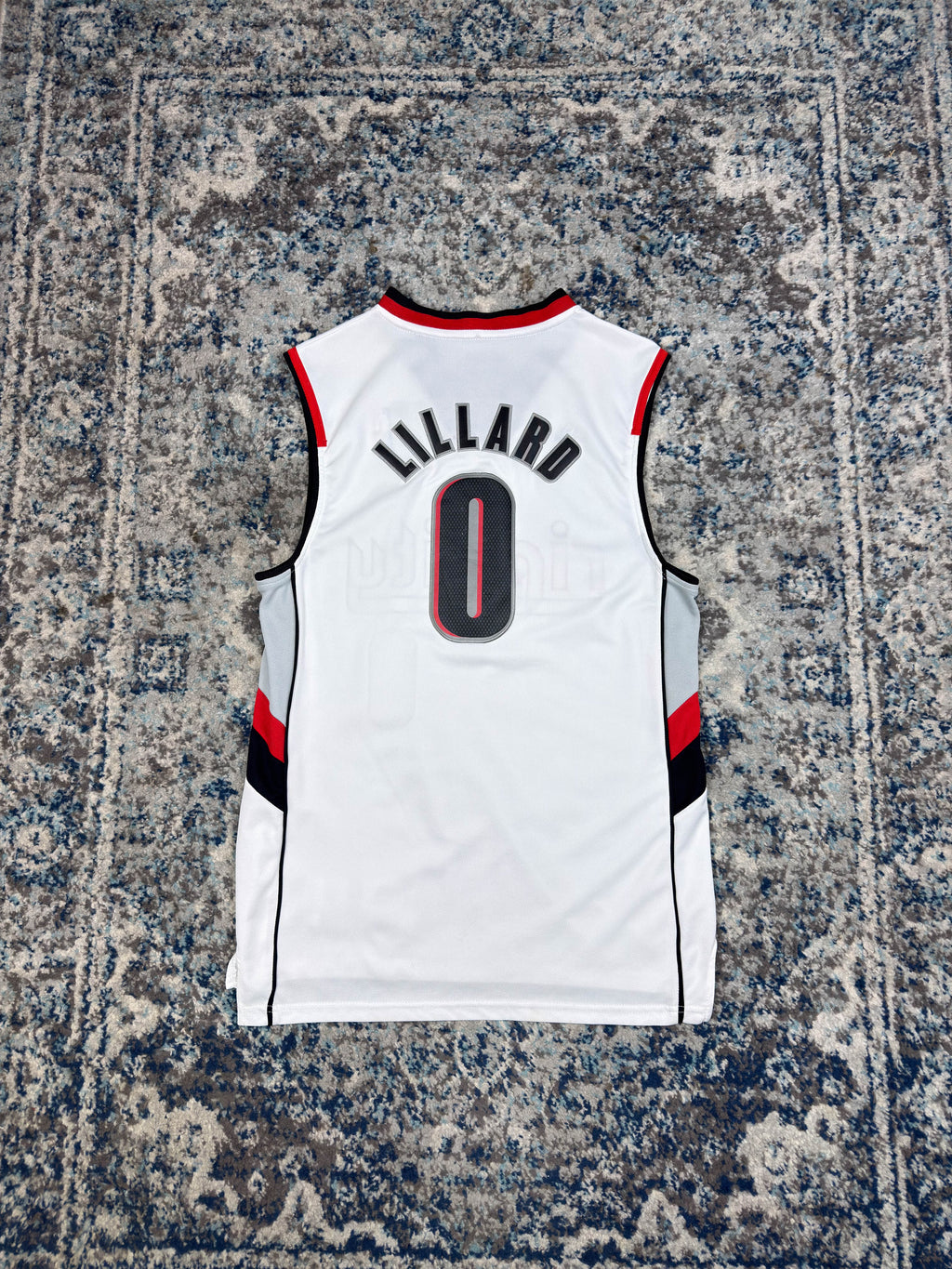 Damian Lillard #0 Portland Trail Blazers NBA Basketball Jersey Size Small
