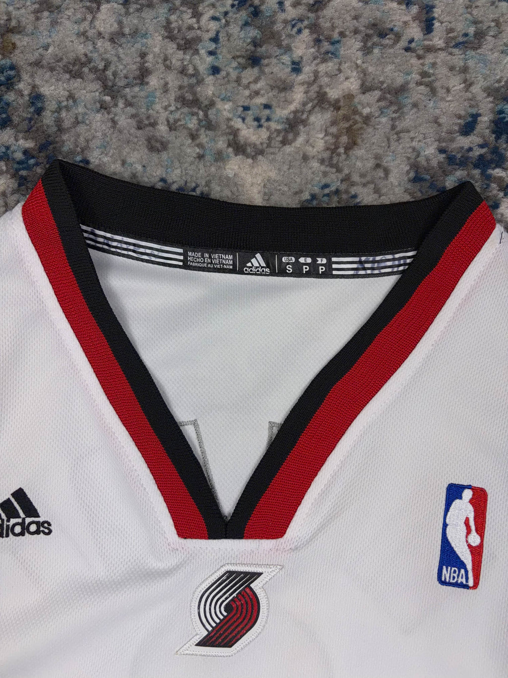 Damian Lillard #0 Portland Trail Blazers NBA Basketball Jersey Size Small