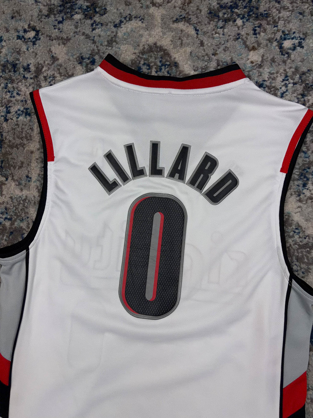 Damian Lillard #0 Portland Trail Blazers NBA Basketball Jersey Size Small