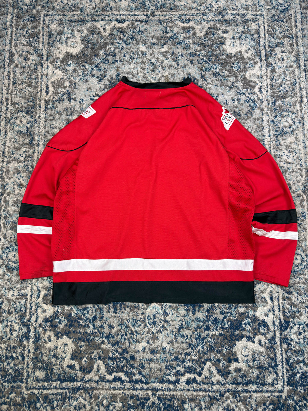 Vintage Molson I Am Canadian Beer Promo Hockey Jersey Size 2XL