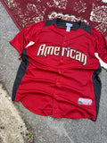 American Stitched Spellout 2011 All Star Game MLB Jersey Size XL