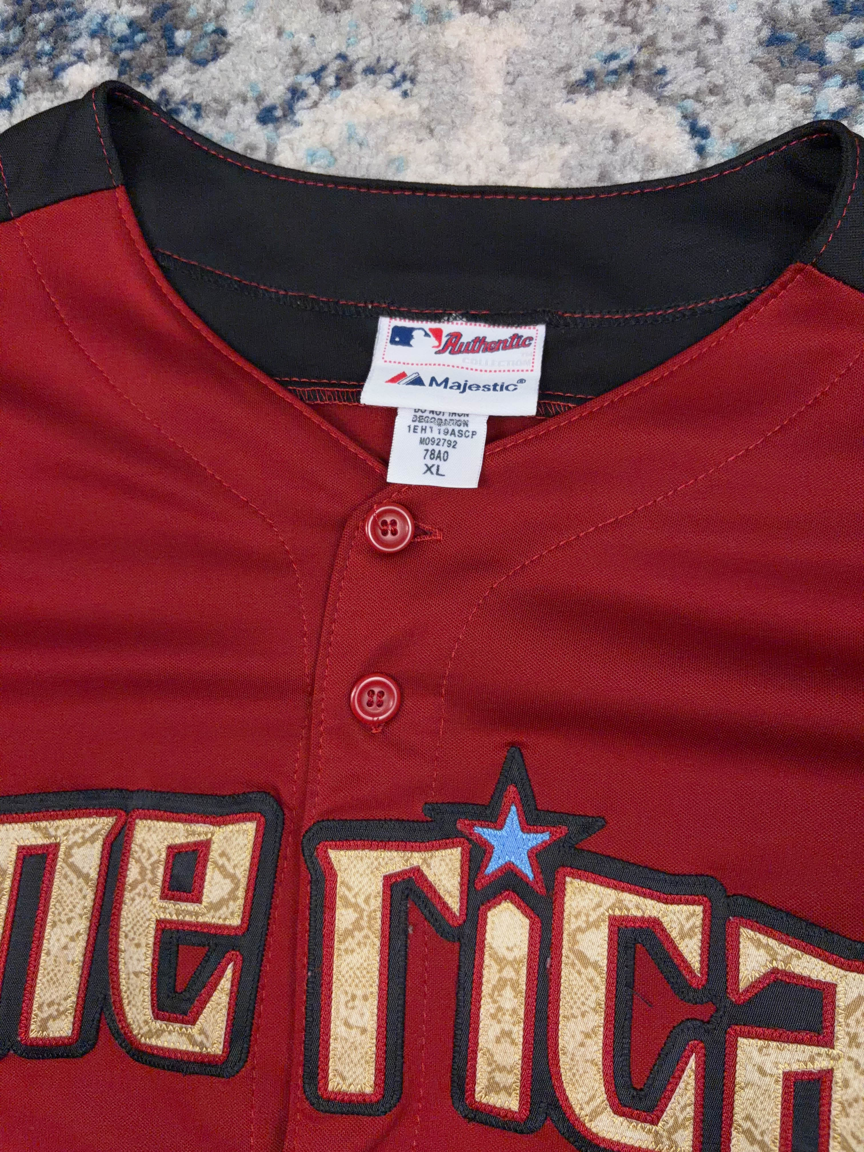 American Stitched Spellout 2011 All Star Game MLB Jersey Size XL
