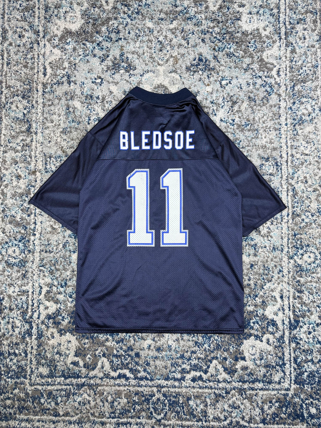 Vintage Drew Bledsoe #11 Dallas Cowboys NFL Football Jersey Size Medium