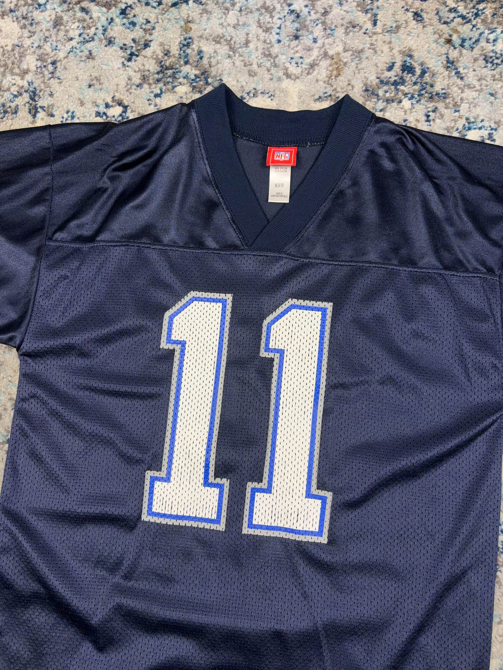 Vintage Drew Bledsoe #11 Dallas Cowboys NFL Football Jersey Size Medium