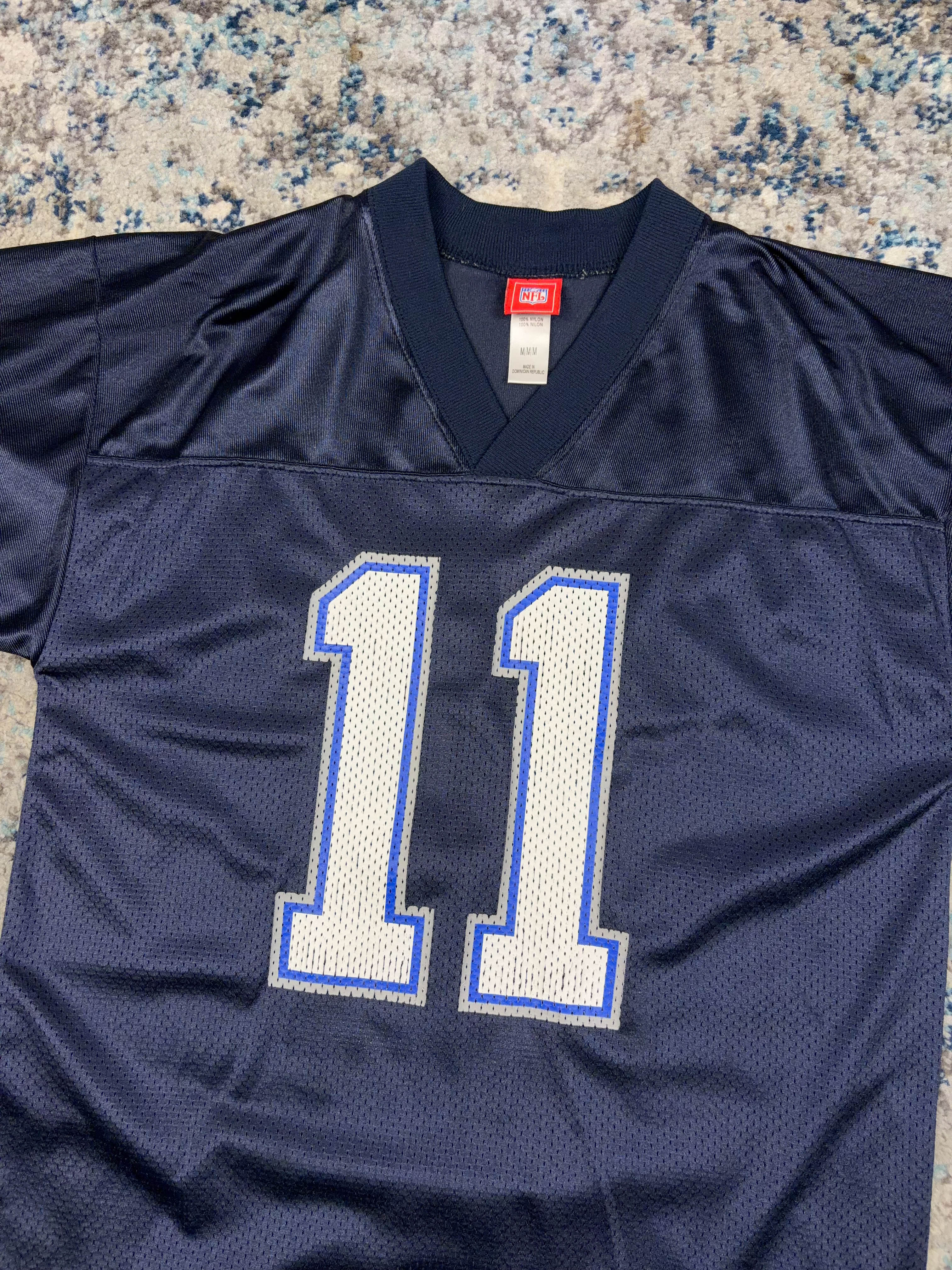 Vintage Drew Bledsoe #11 Dallas Cowboys NFL Football Jersey Size Medium