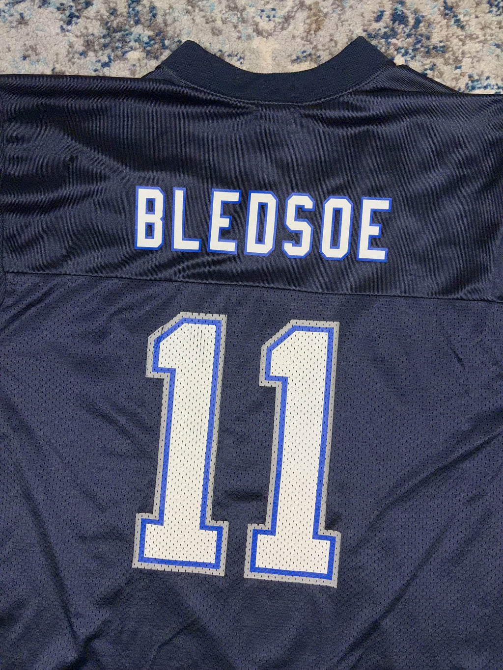 Vintage Drew Bledsoe #11 Dallas Cowboys NFL Football Jersey Size Medium