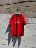 Vintage 2004 Manchester United Home Umbro Soccer Jersey Size XL
