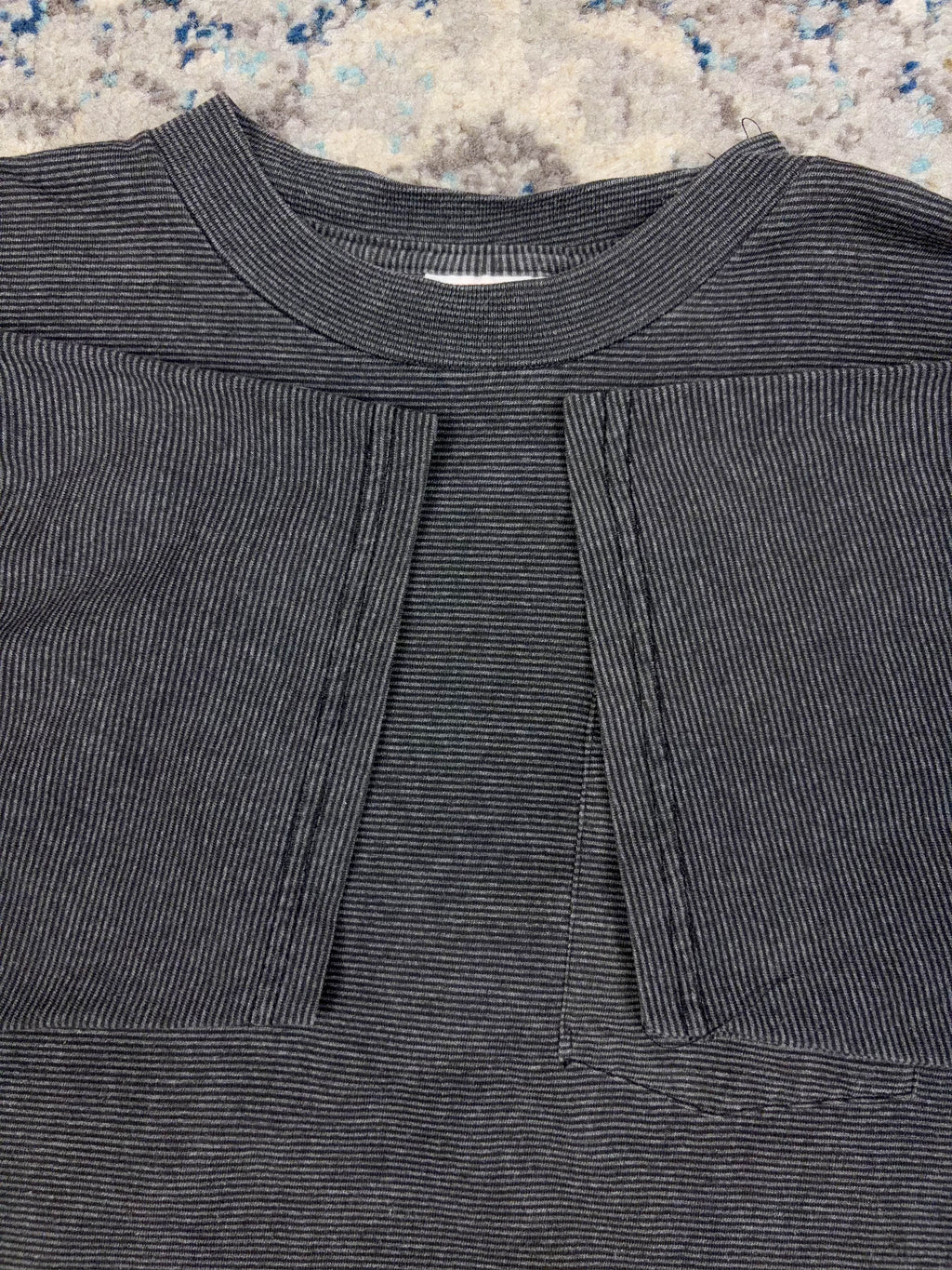 Vintage Marlboro Unlimited Embroidered Logo Striped Pocket T-Shirt Size XL