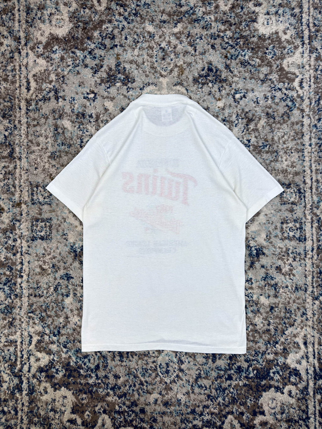 Vintage 1987 Minnesota Twins MLB American League Champs T-Shirt Size Large
