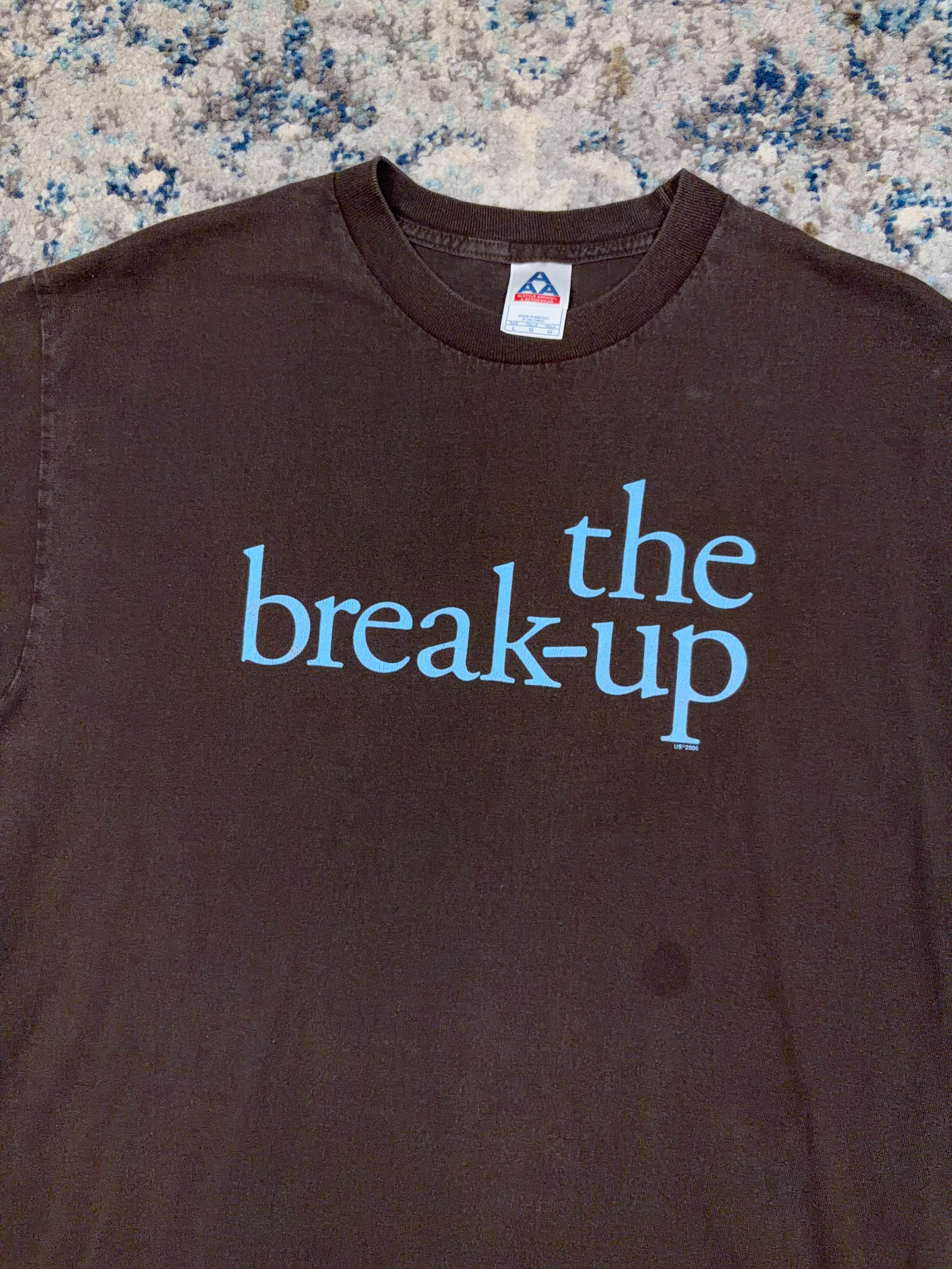 Vintage 2006 The Break Up Jennifer Aniston Movie Promo T-Shirt Size Large