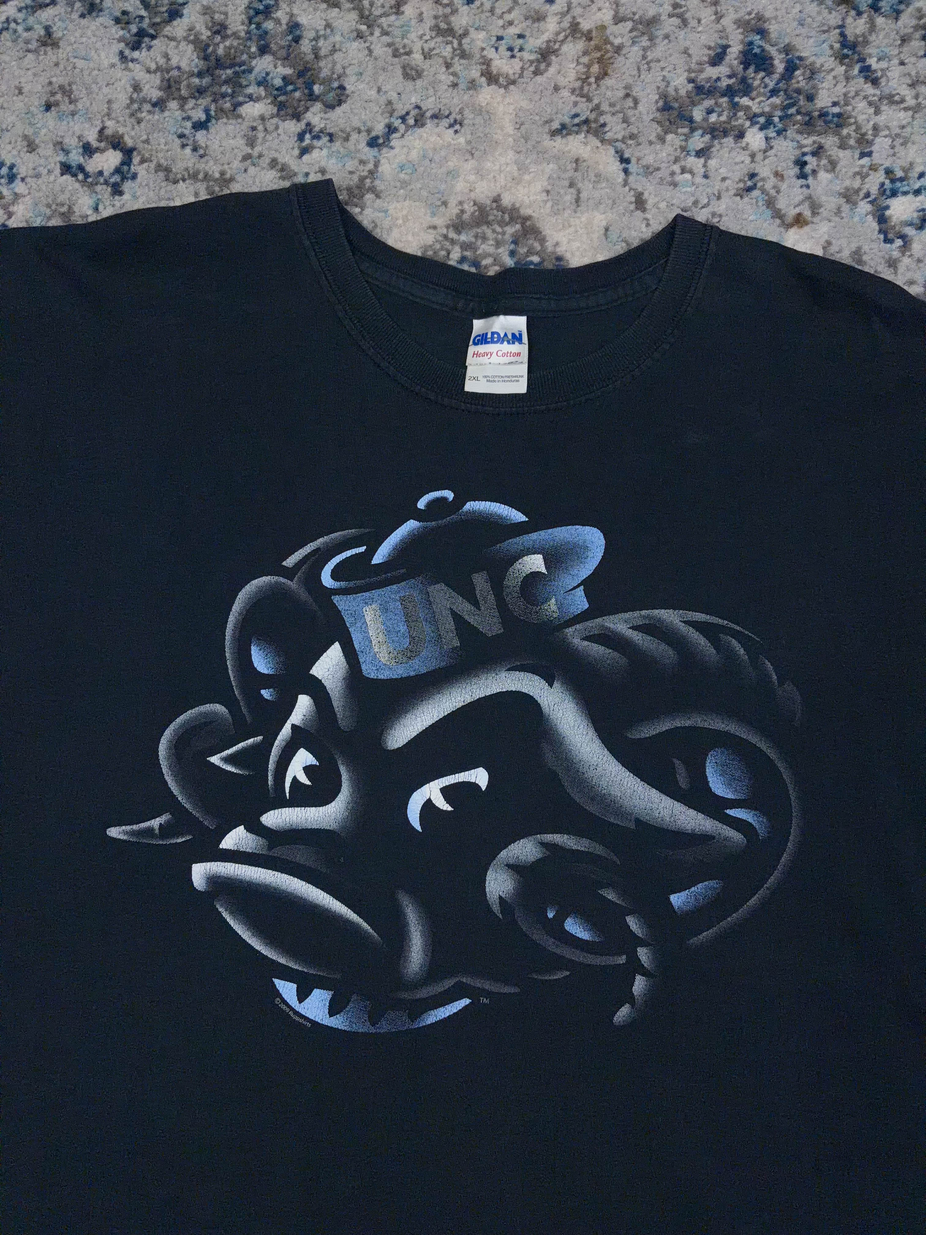 UNC Tarheels NCAA Mascot Graphic T-Shirt Size 2XL