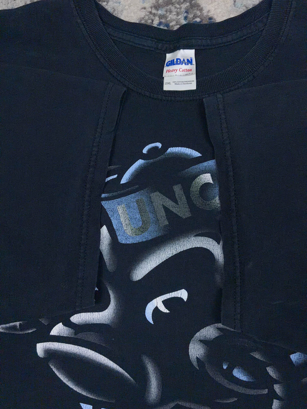 UNC Tarheels NCAA Mascot Graphic T-Shirt Size 2XL