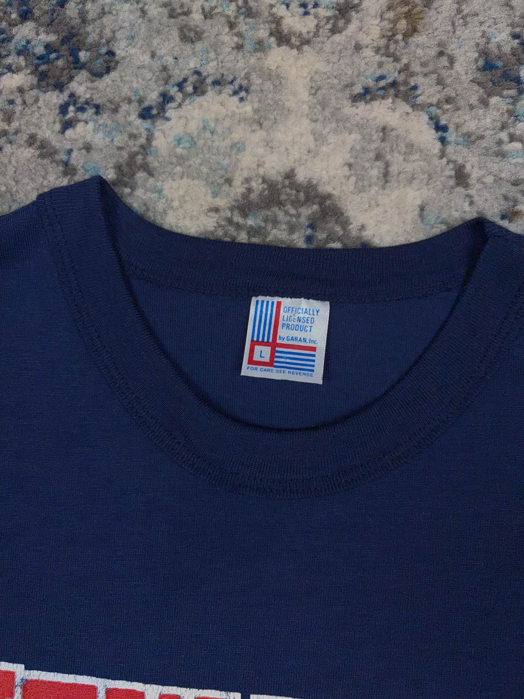 Vintage 90s New York Yankees MLB Spellout Logo T-Shirt Size Large