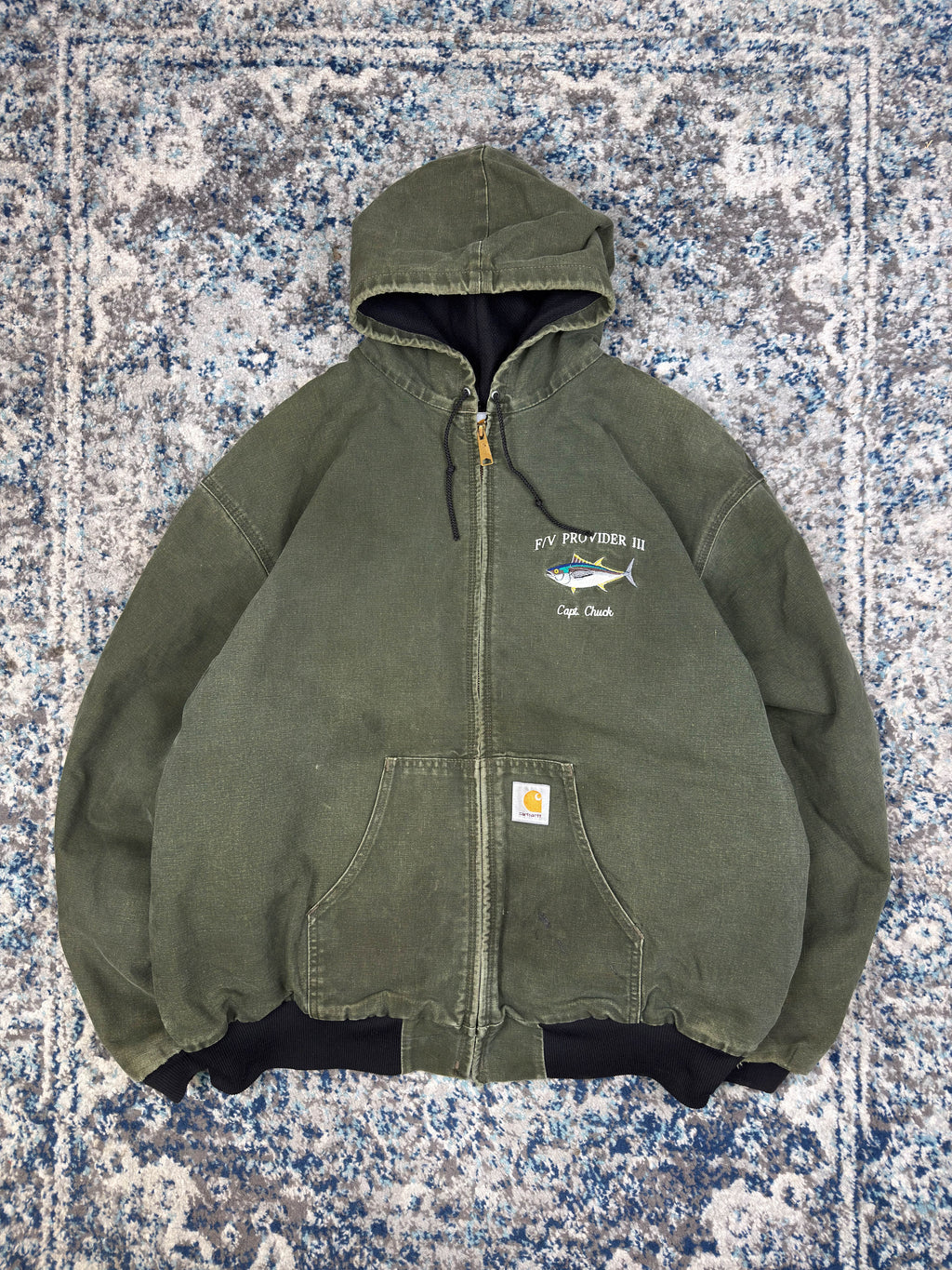 Vintage Carhartt Thermal Lined Workwear Active Jacket Size 2XL