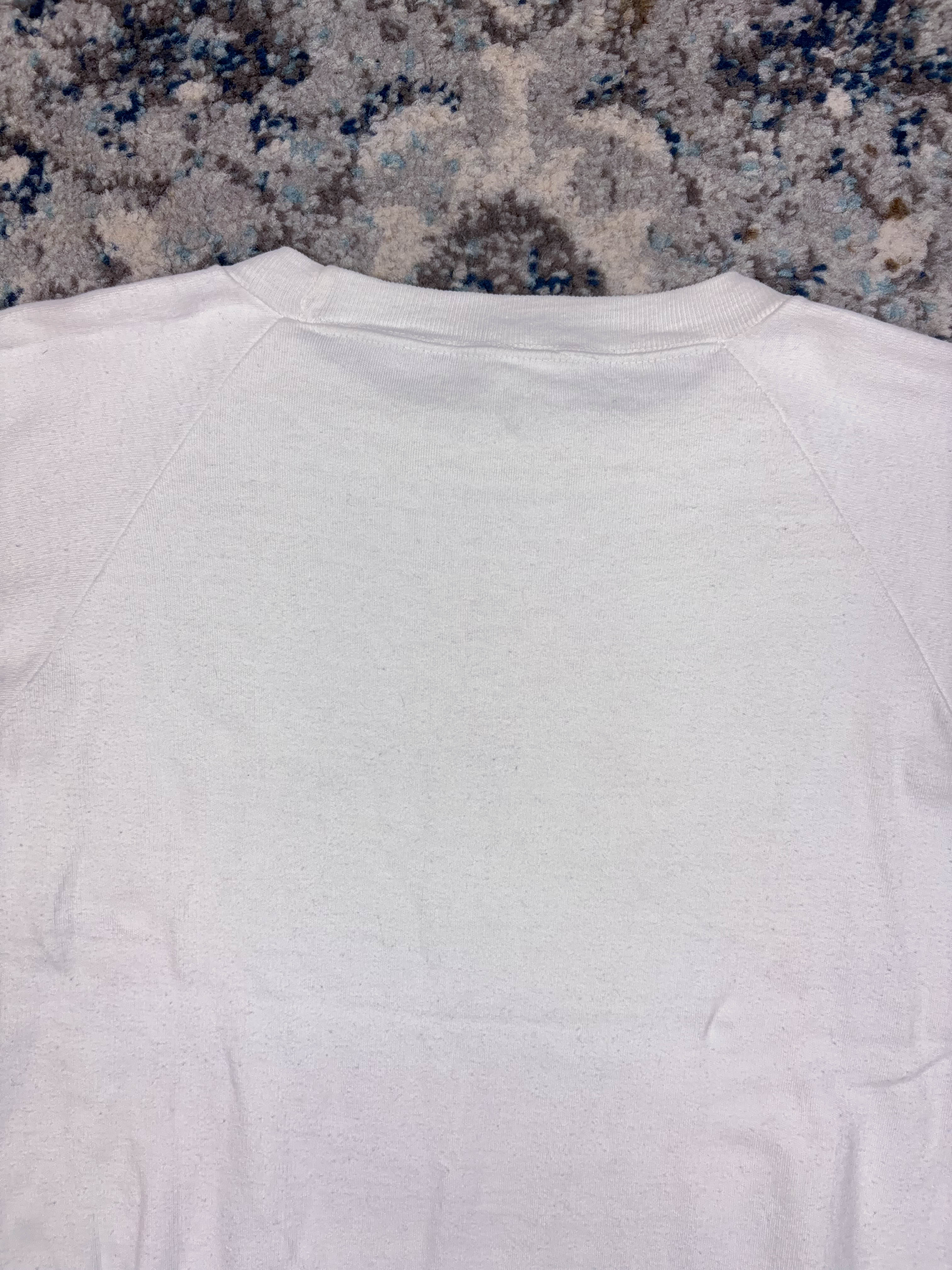 Vintage 80s/90s Porsche 930 Arc Spellout Graphic Sweatshirt Size YOUTH Large