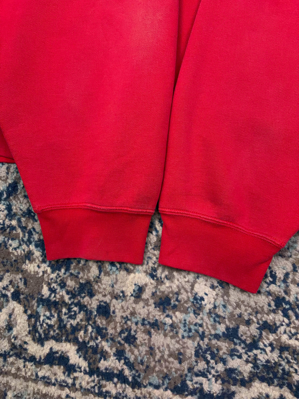 Vintage Polo Sport Ralph Lauren Embroidered Logo 1/4 Zip Sweatshirt Size XL