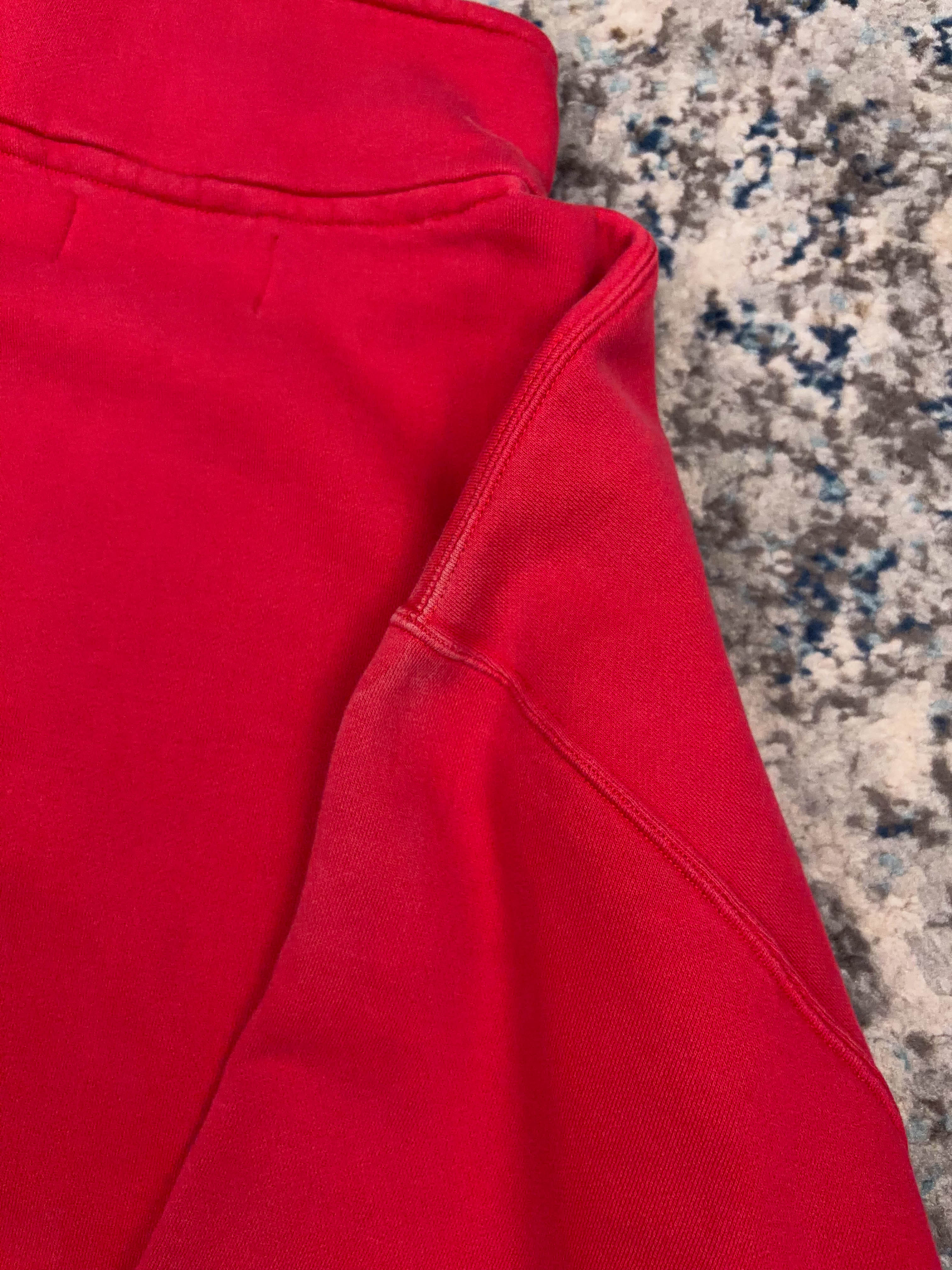 Vintage Polo Sport Ralph Lauren Embroidered Logo 1/4 Zip Sweatshirt Size XL