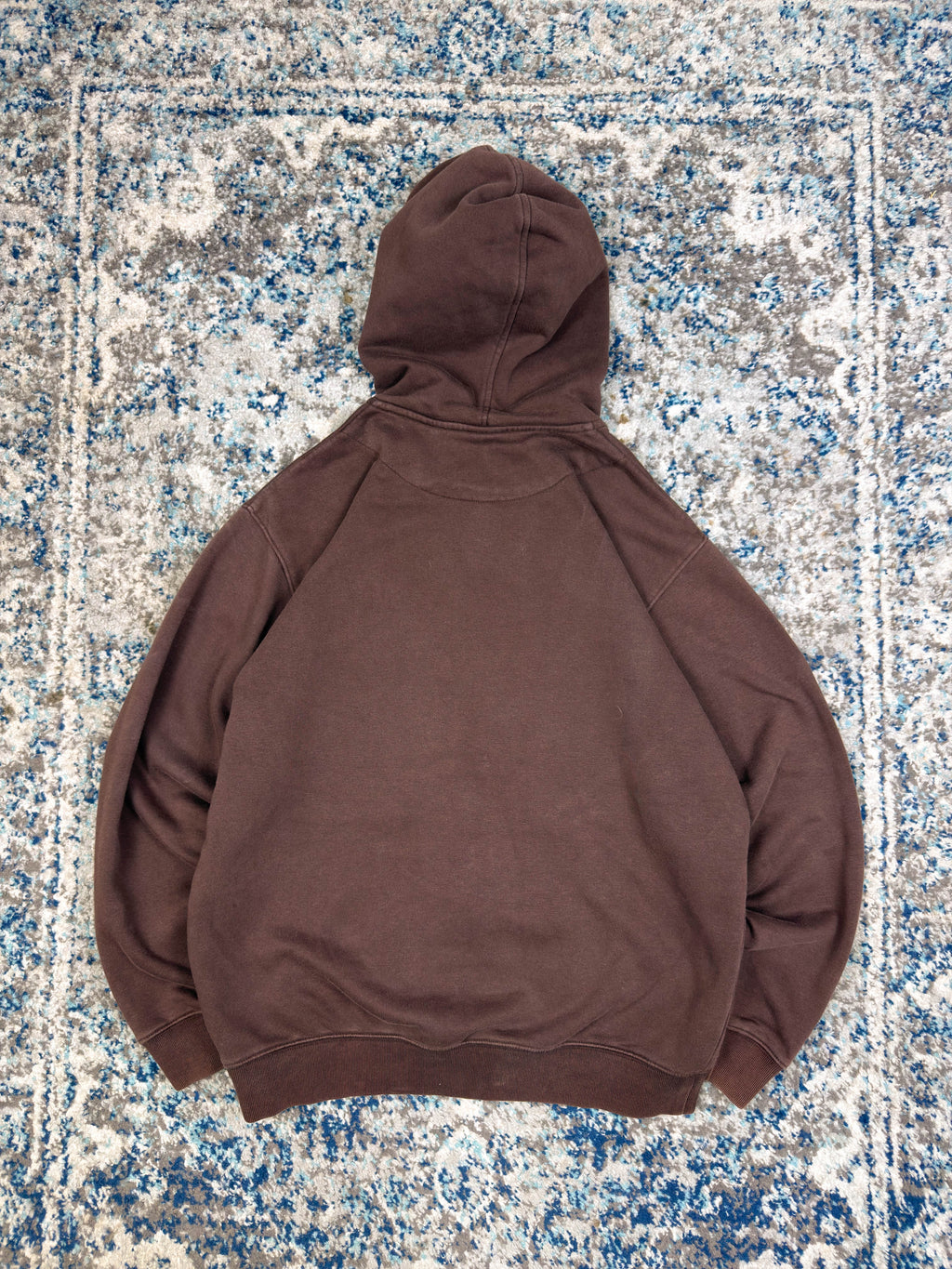 Vintage Nike Embroidered Mini Swoosh Full Zip Sweatshirt Size Medium