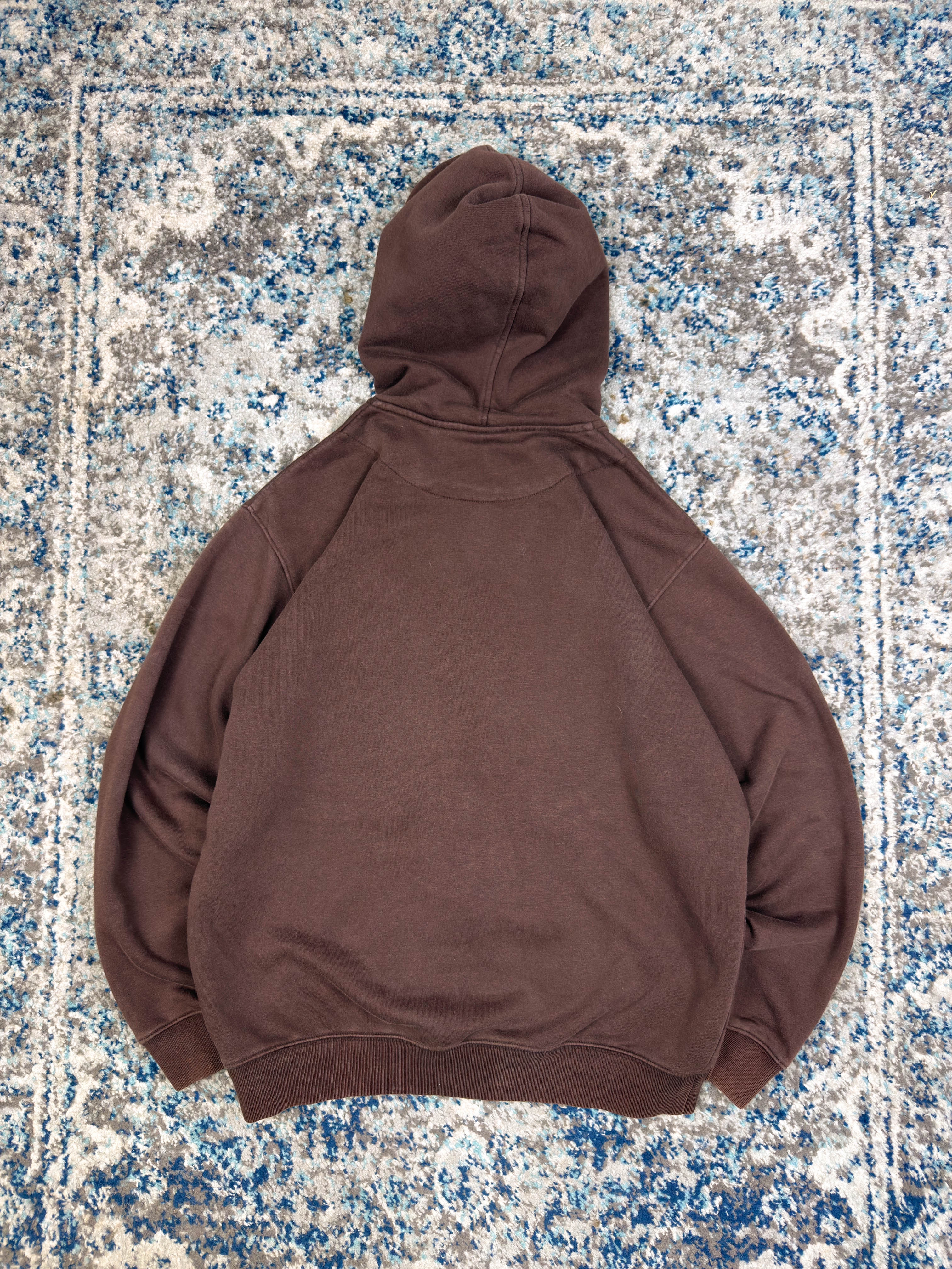 Vintage Nike Embroidered Mini Swoosh Full Zip Sweatshirt Size Medium