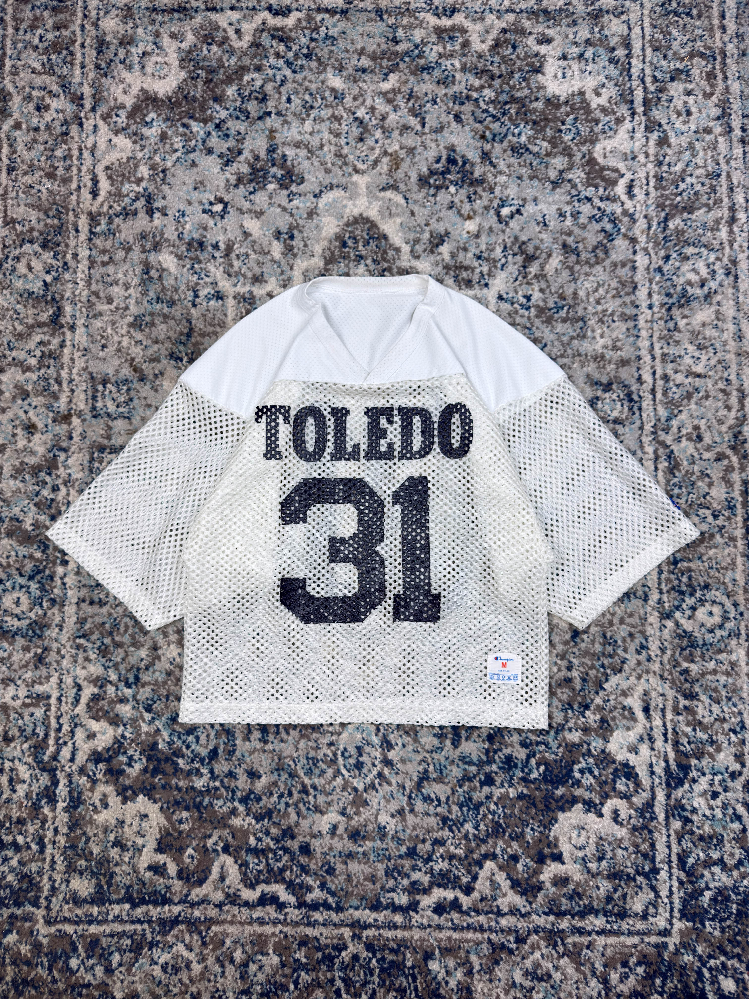 Vintage 80s/90s Toledo Rockets NCAA Champion Football Jersey Size Medium