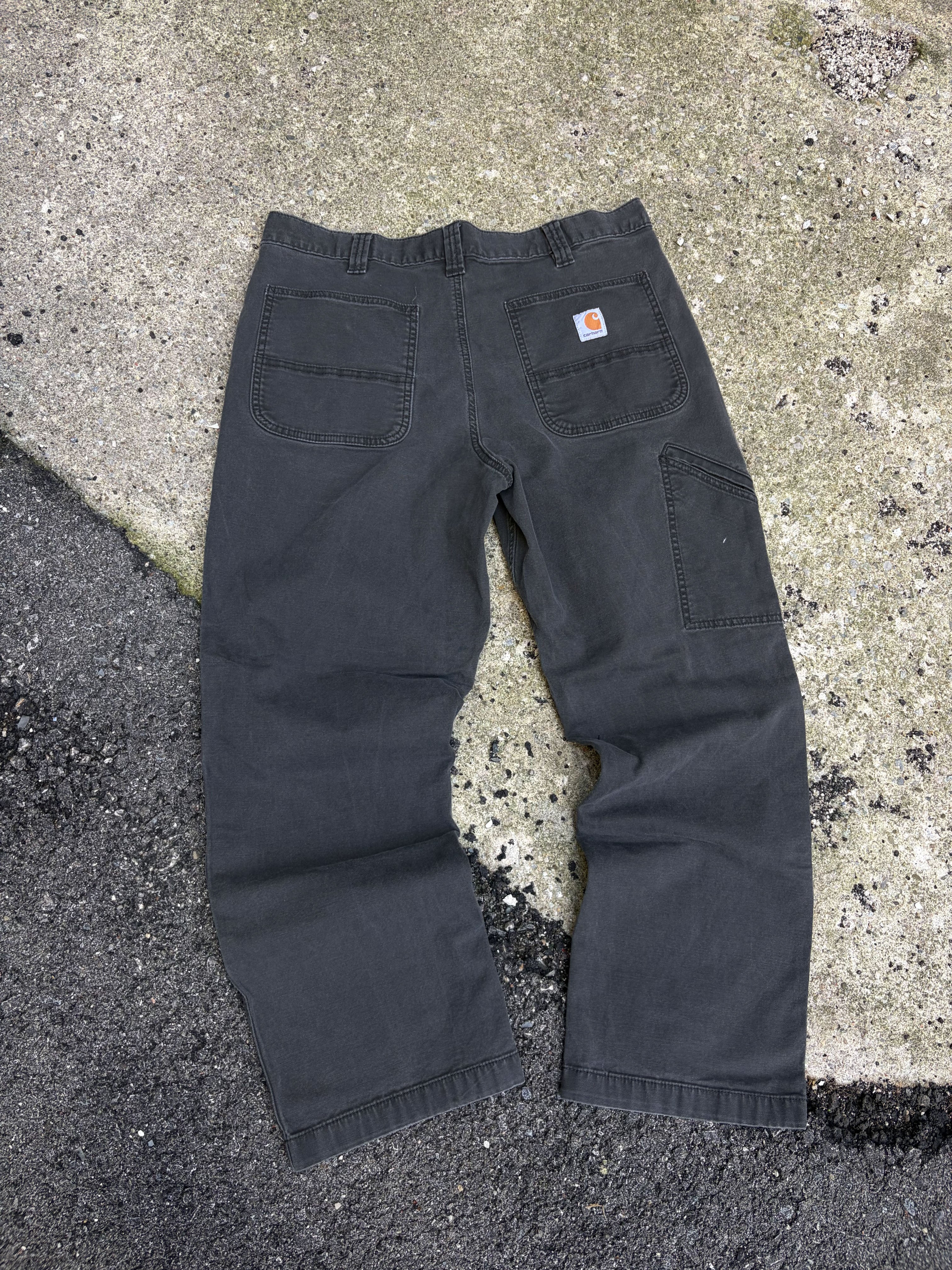 Carhartt Relaxed Fit Canvas Workwear Five Pocket Pants Size 35