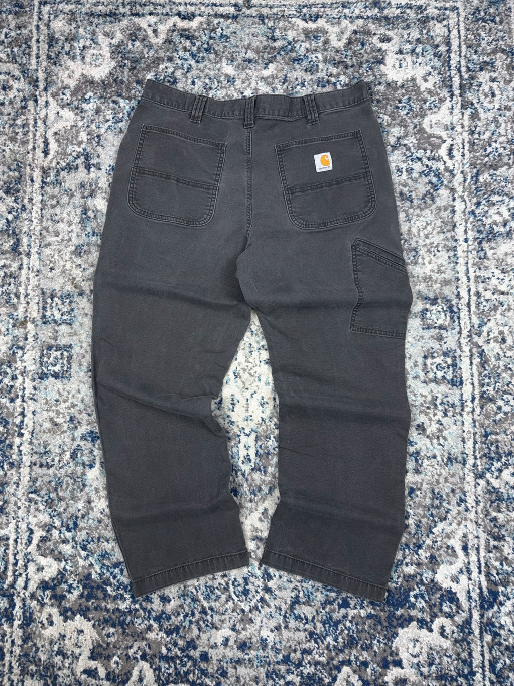Carhartt Relaxed Fit Canvas Workwear Five Pocket Pants Size 35