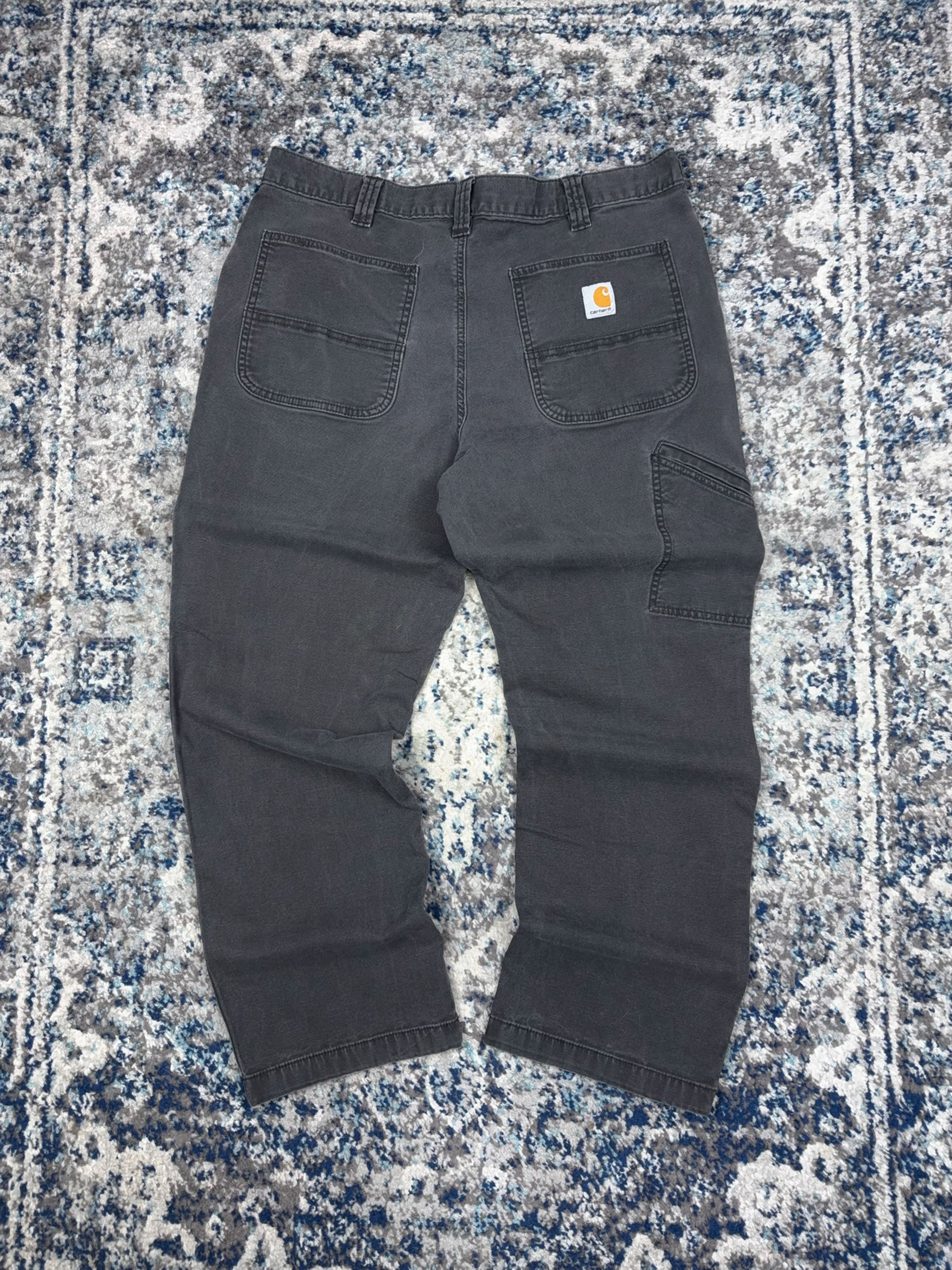 Carhartt Relaxed Fit Canvas Workwear Five Pocket Pants Size 35