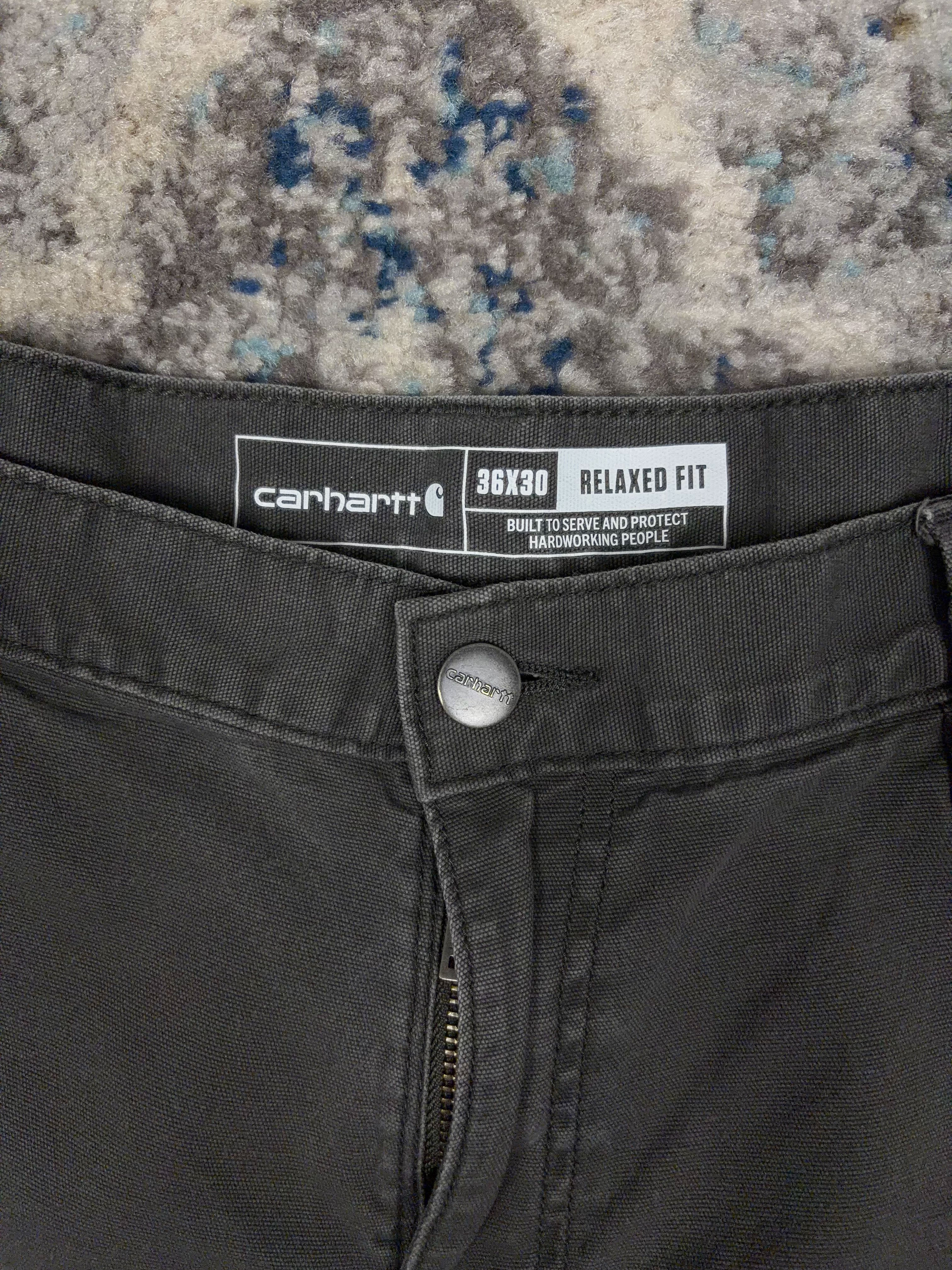Carhartt Relaxed Fit Canvas Workwear Five Pocket Pants Size 35