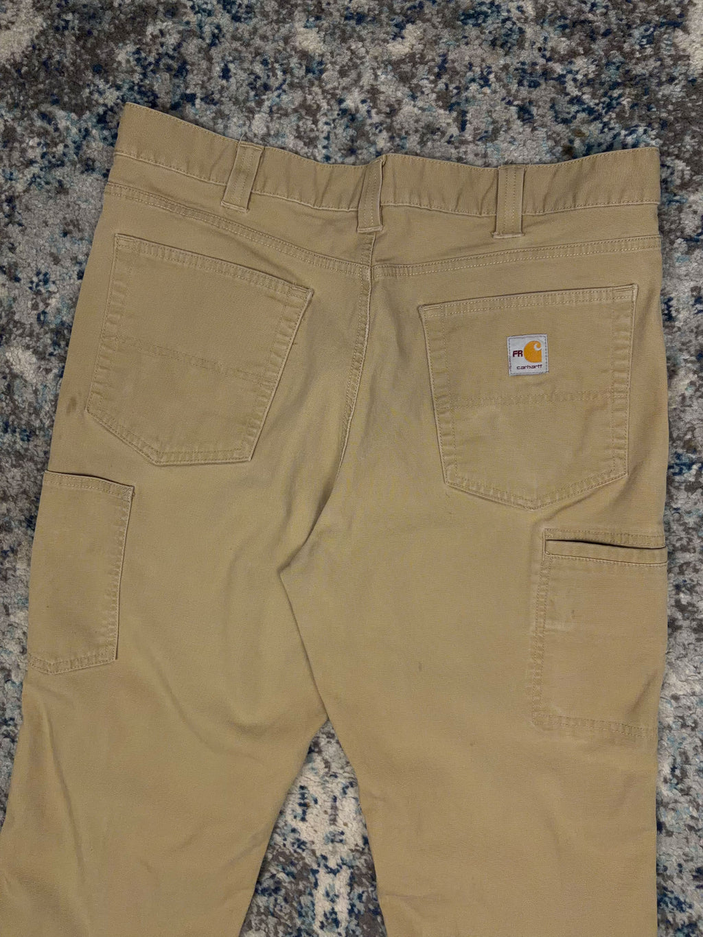 Vintage Carhartt FR Canvas Workwear Five Pocket Pants Size 35