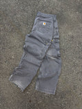 Vintage Carhartt Plaid Lined Ripstop Canvas Cargo Pants Size 37