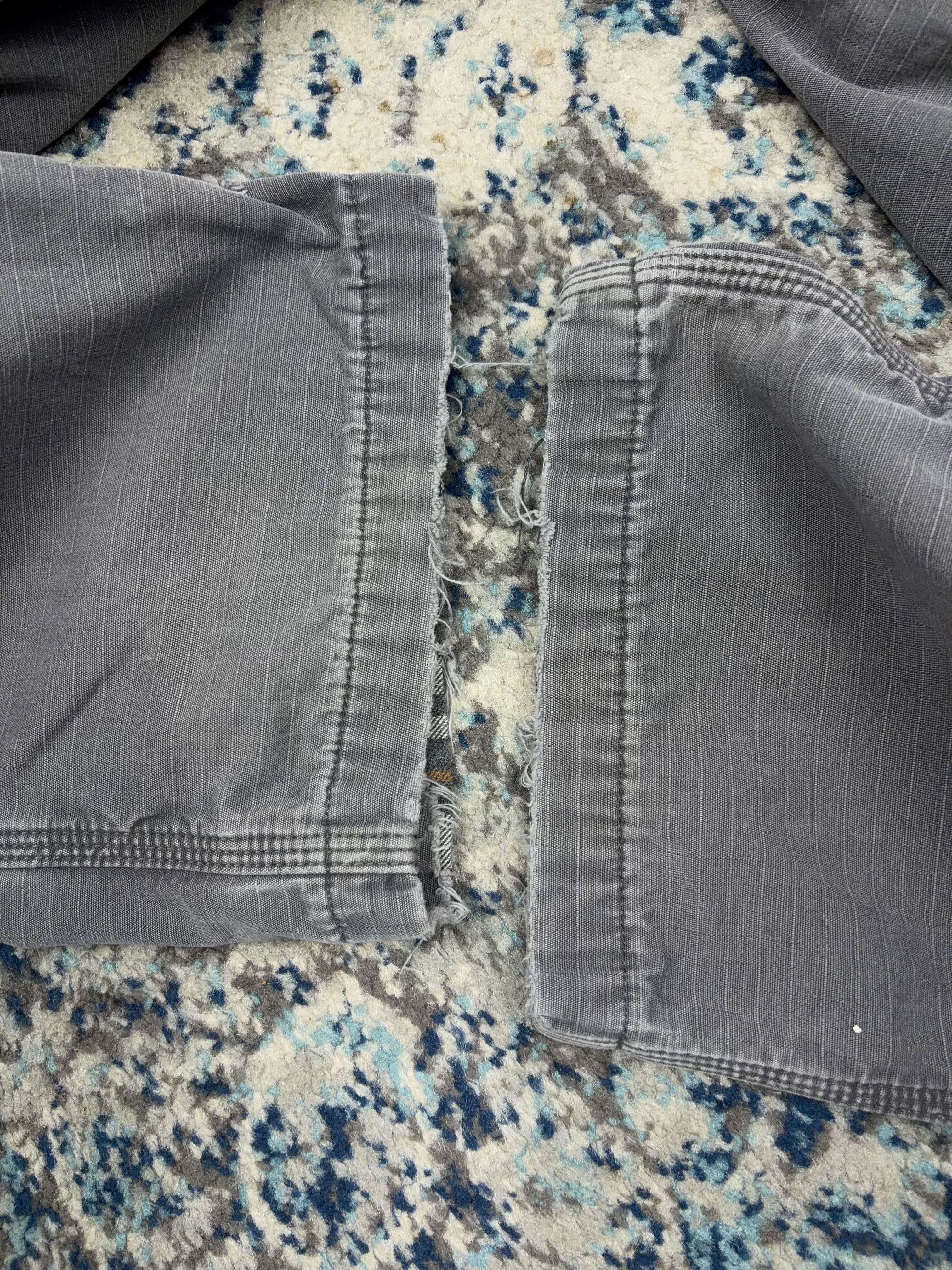 Vintage Carhartt Plaid Lined Ripstop Canvas Cargo Pants Size 37