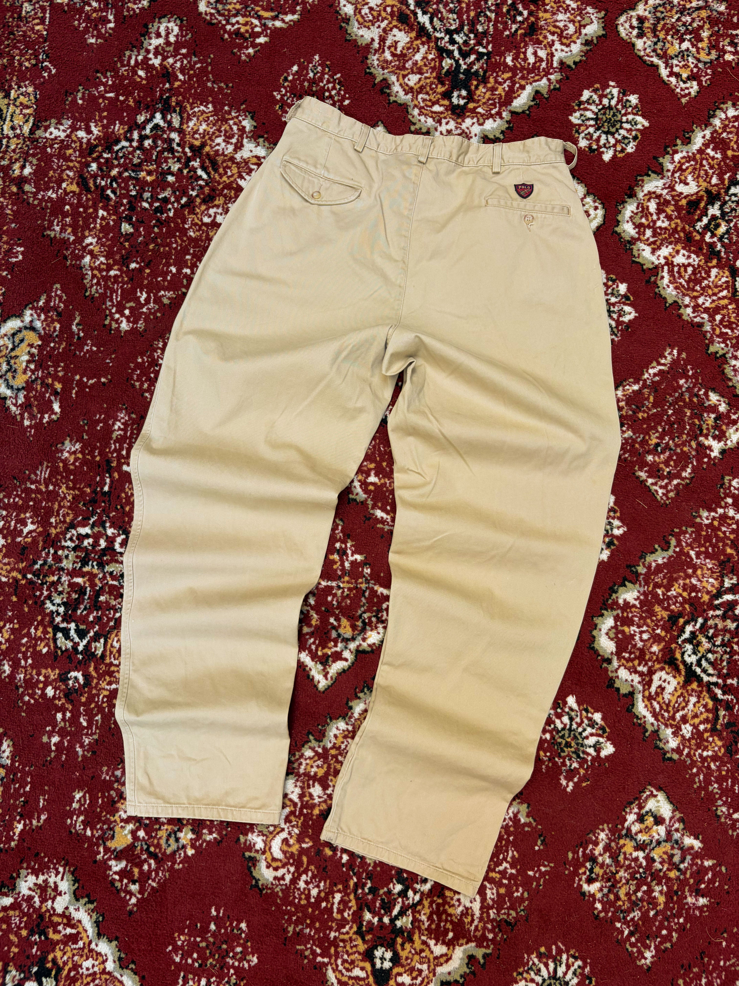 Vintage Polo Ralph Lauren The Classic Golf Trouser Pants Size 33