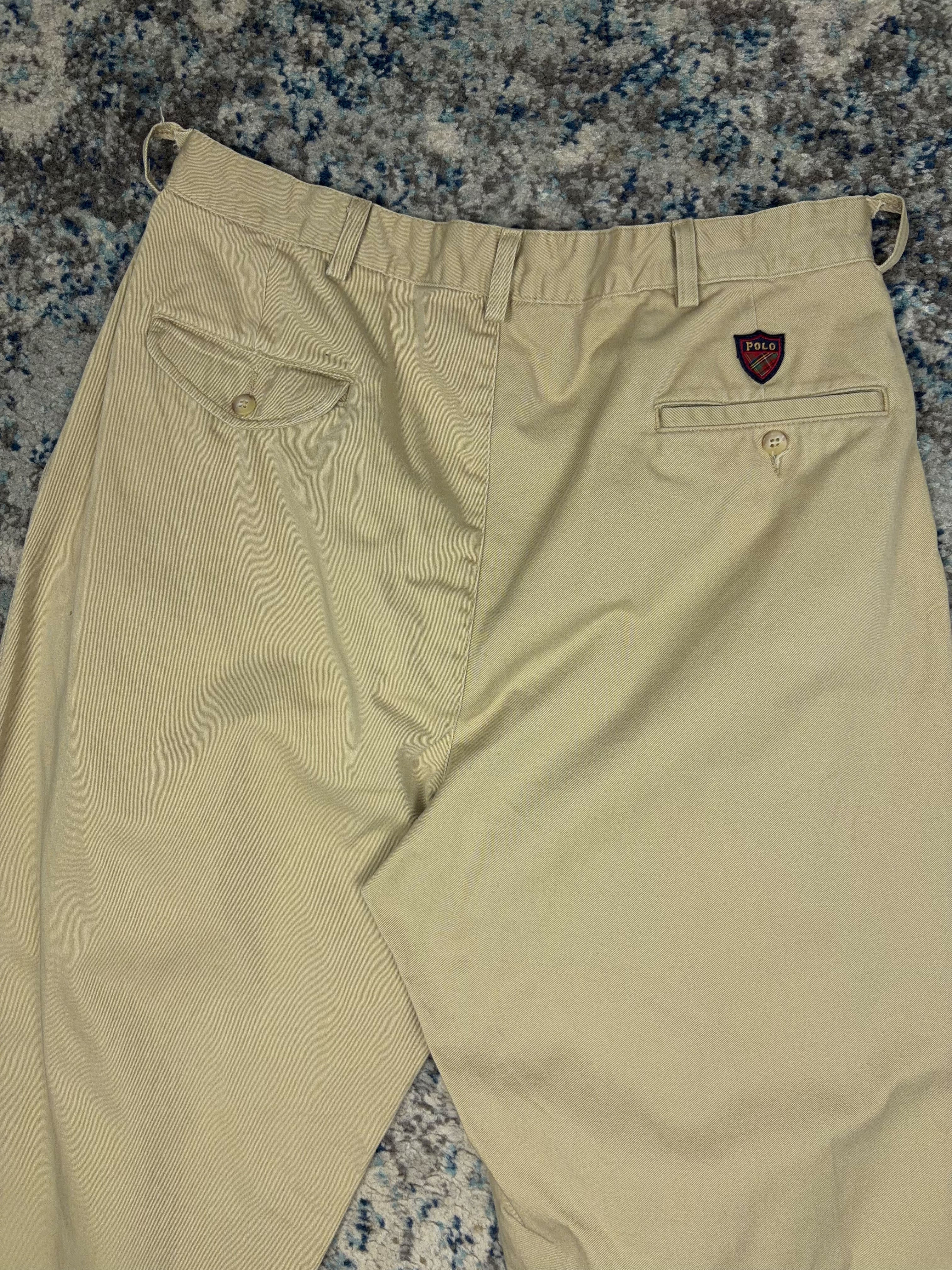 Vintage Polo Ralph Lauren The Classic Golf Trouser Pants Size 33