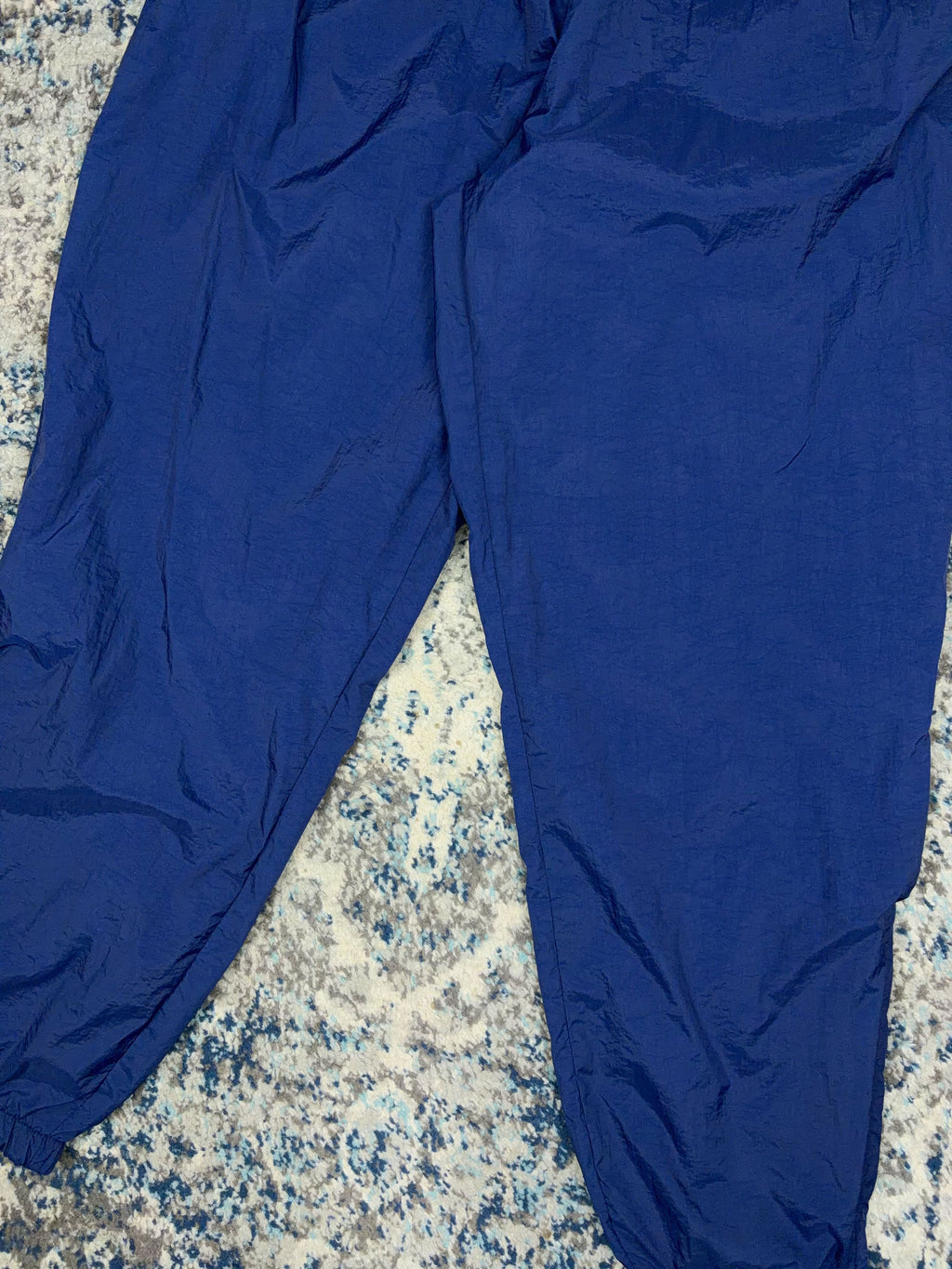 Vintage Nike Embroidered Tonal Swoosh Windbreaker Pants Size XL