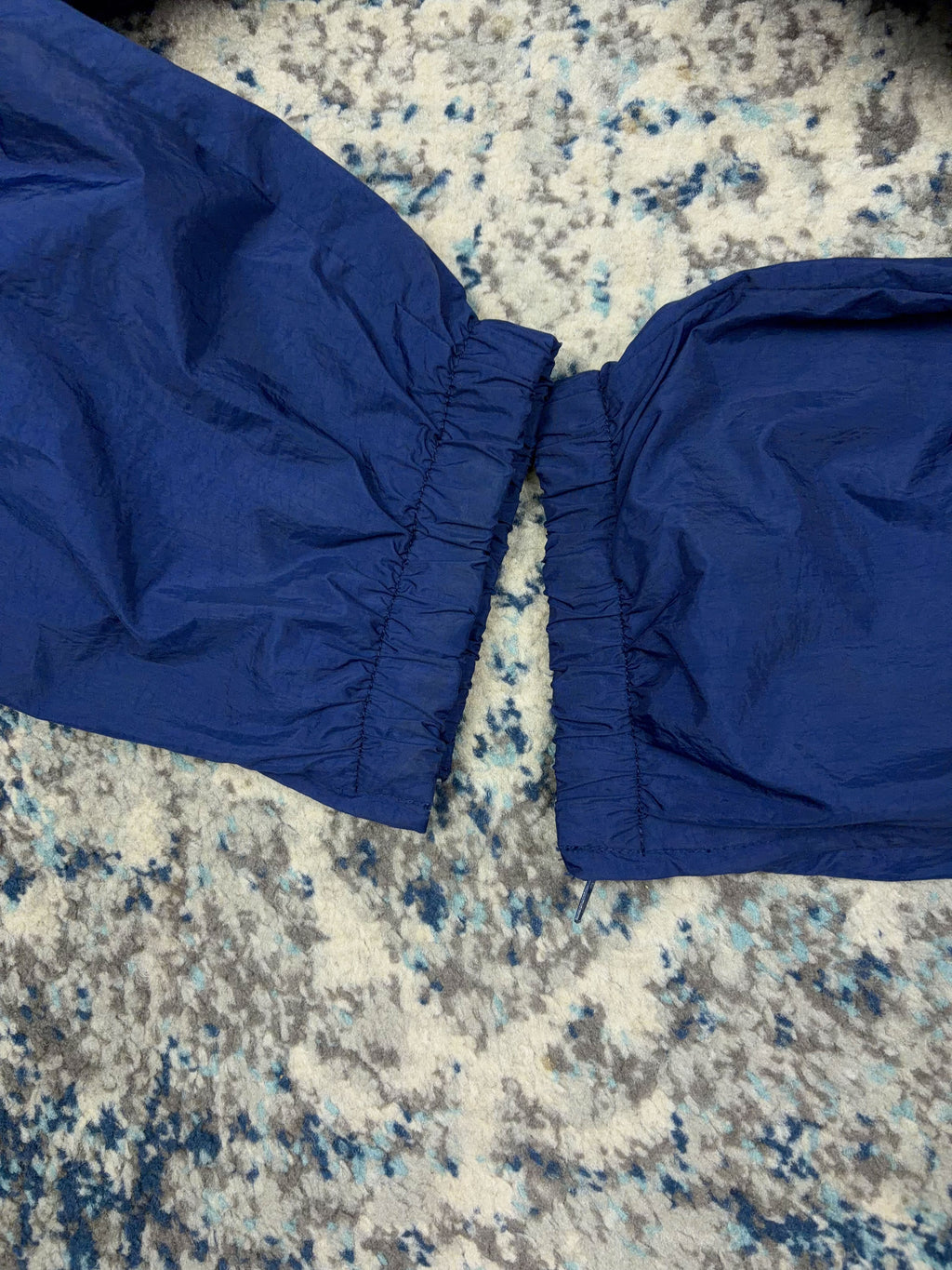 Vintage Nike Embroidered Tonal Swoosh Windbreaker Pants Size XL
