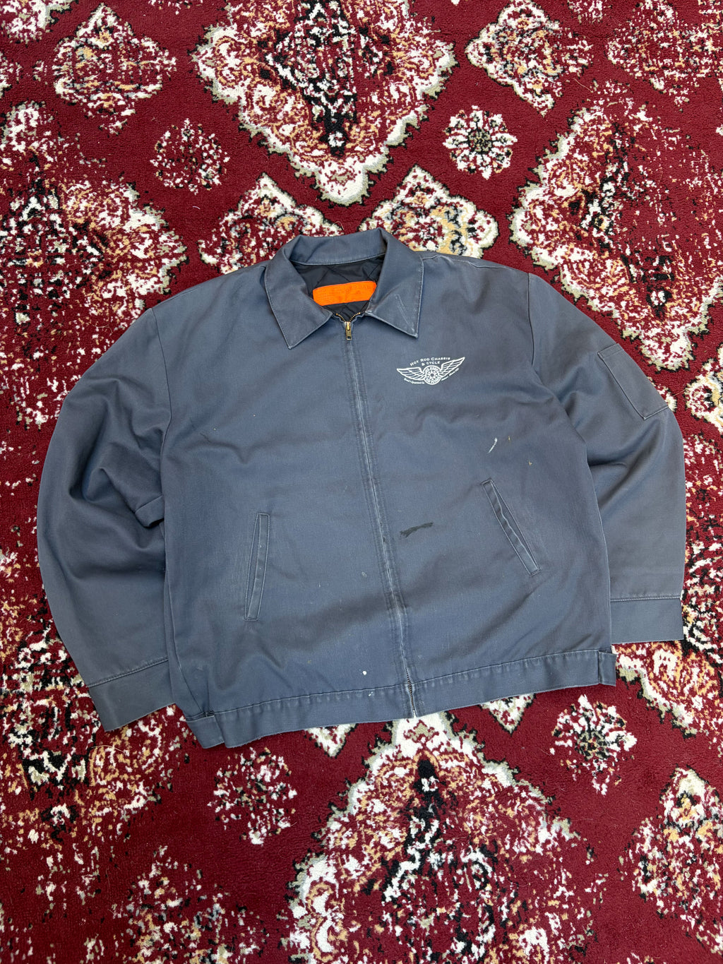 Vintage 80s/90s Red Kap Quilted Lined Workwear Jacket Size Large