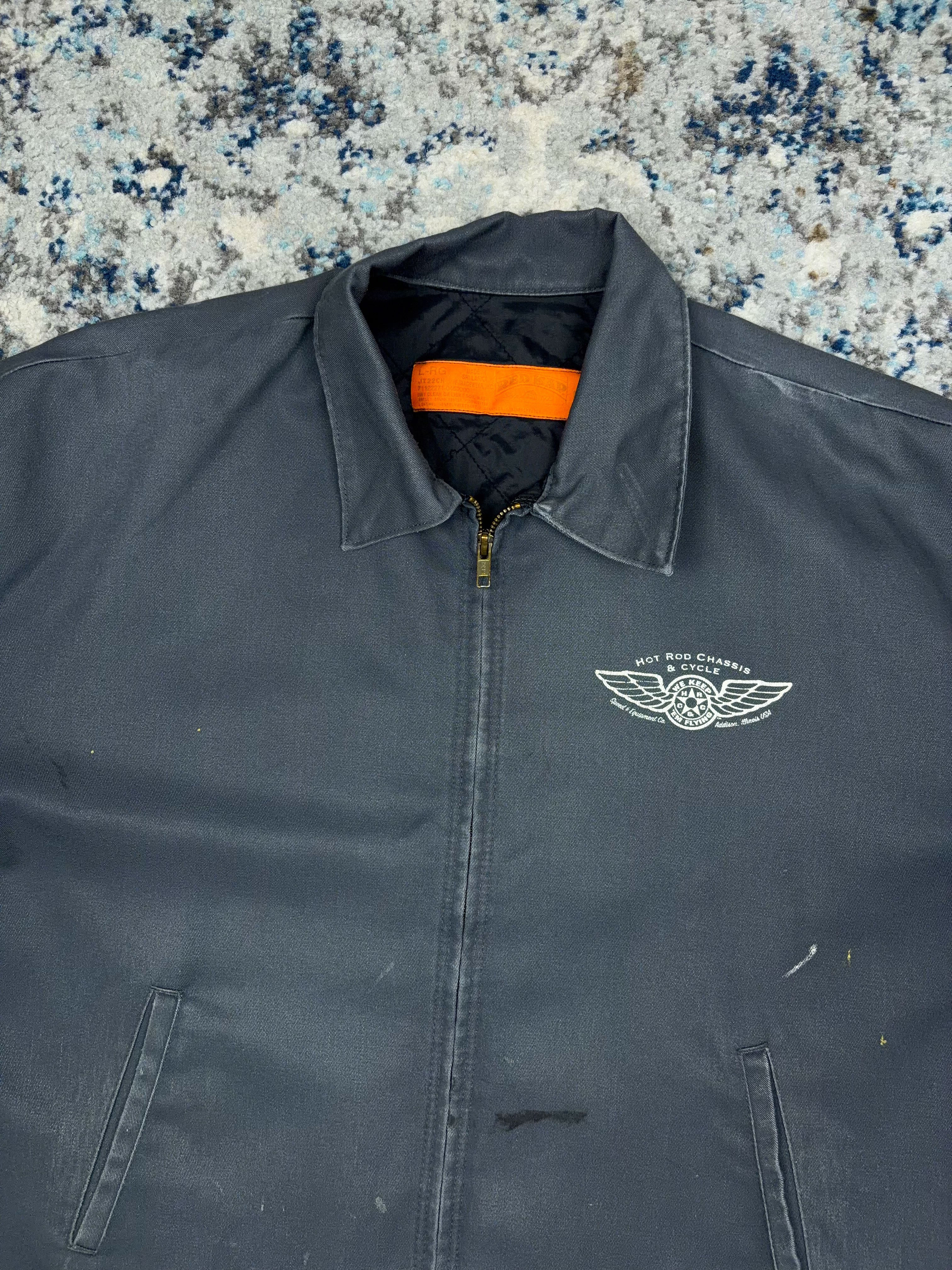 Vintage 80s/90s Red Kap Quilted Lined Workwear Jacket Size Large